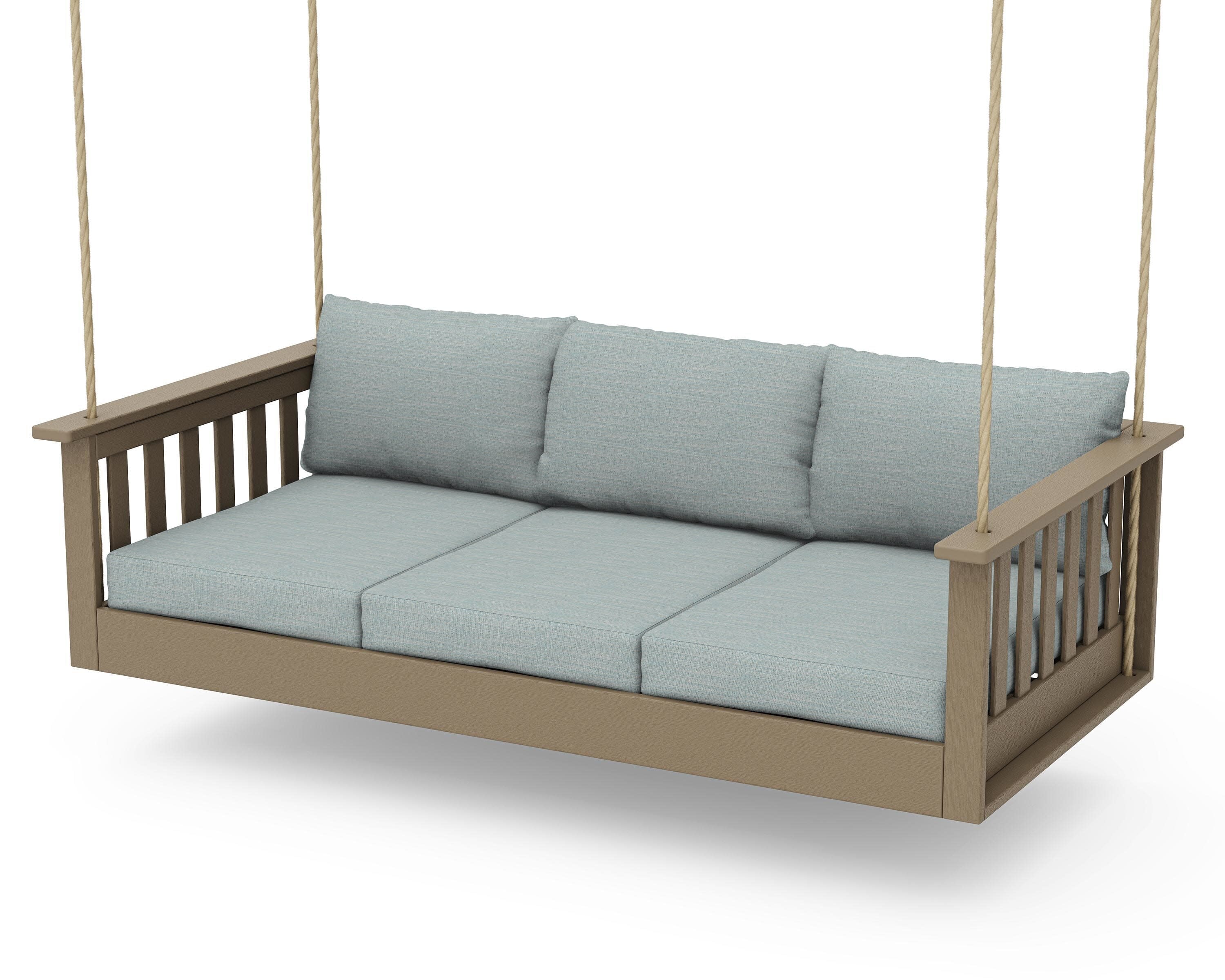 Vineyard Daybed Swing in Vintage Sahara / Soothe Mist