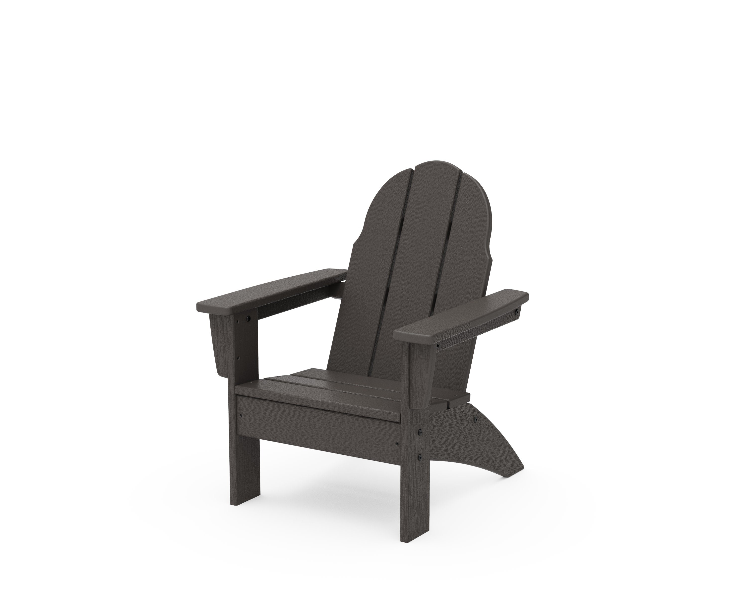 Kids Vineyard Adirondack Chair in Vintage Coffee