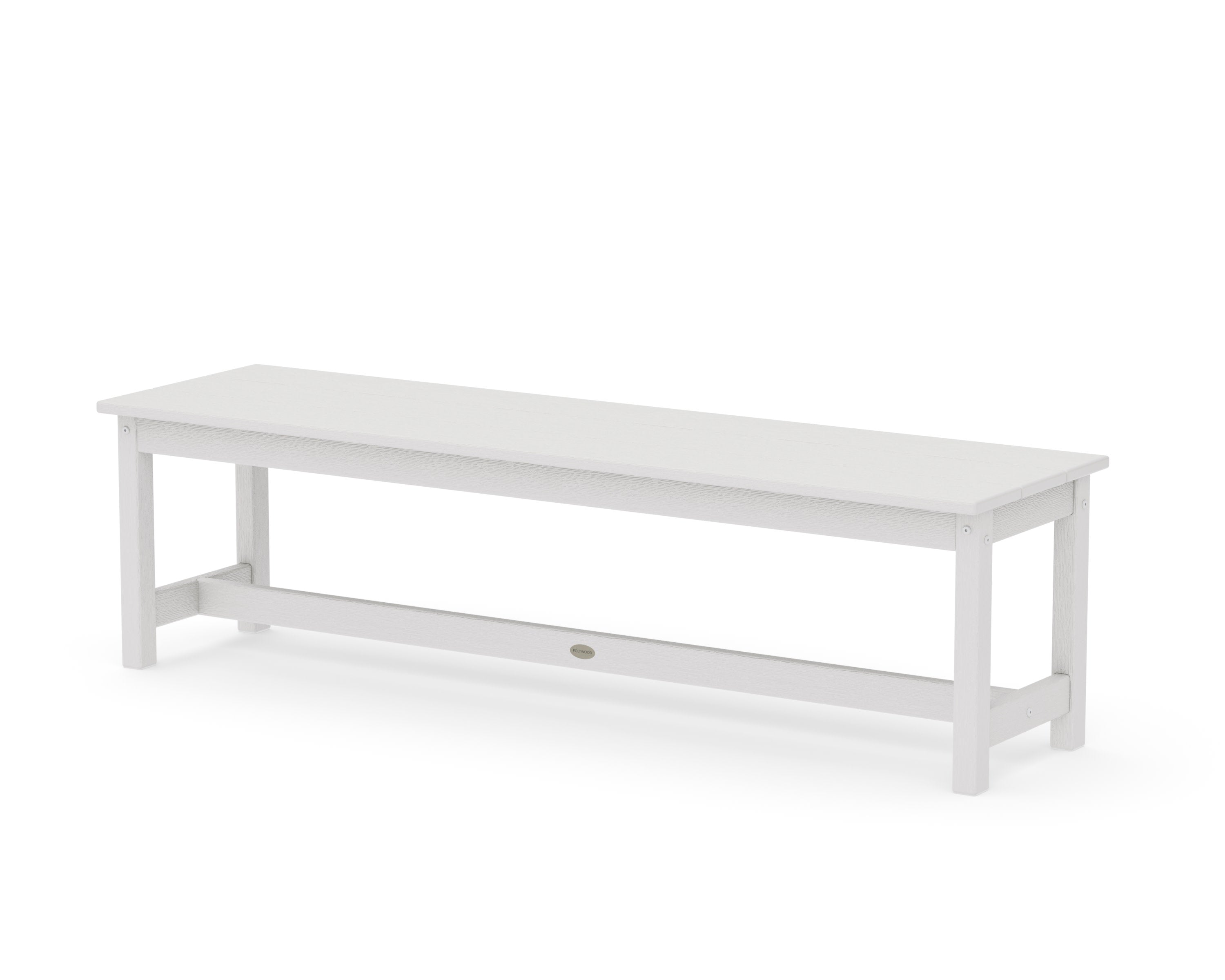 60" Planter Bench in Vintage White