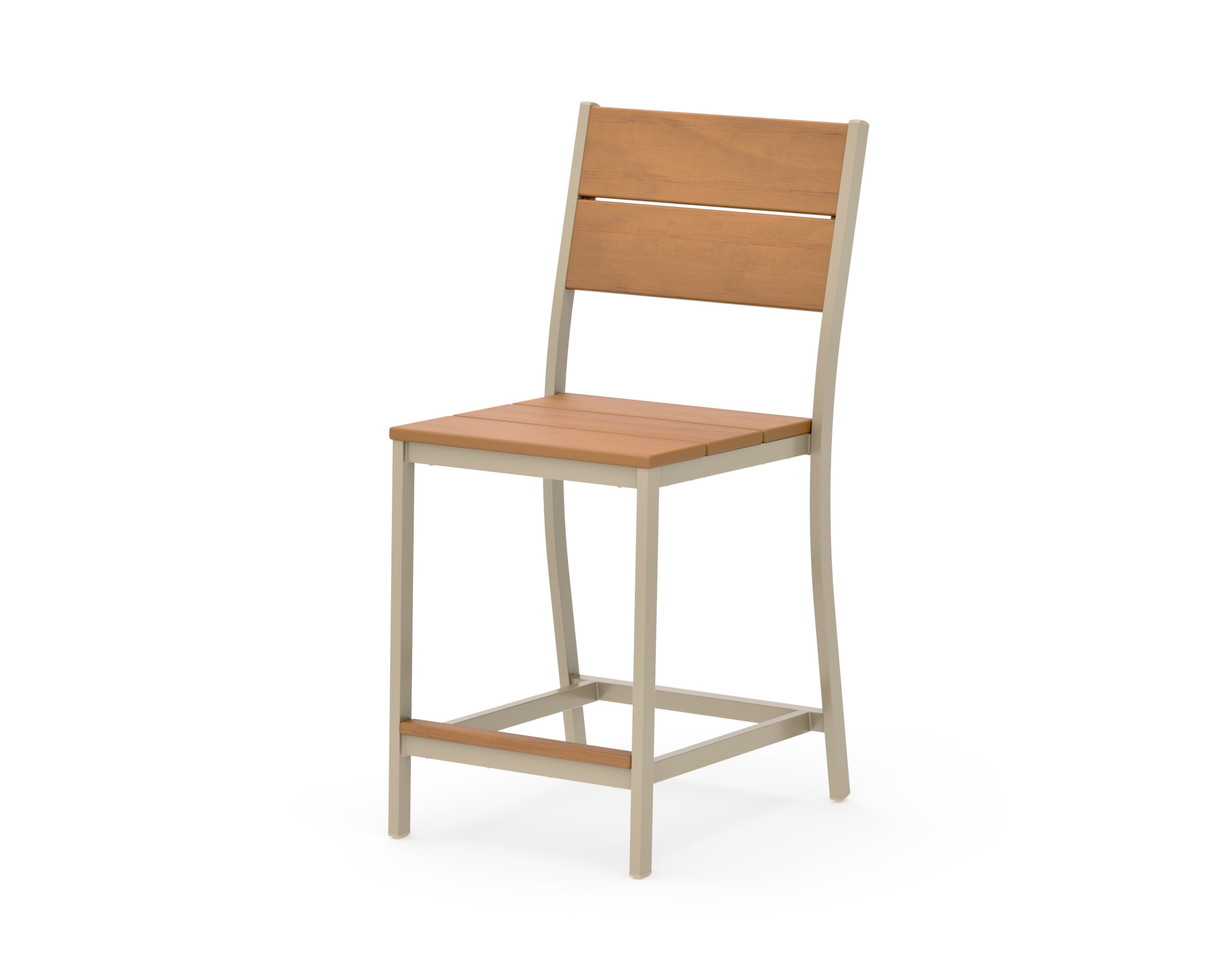 Main Street Counter Side Chair in Sand / Natural