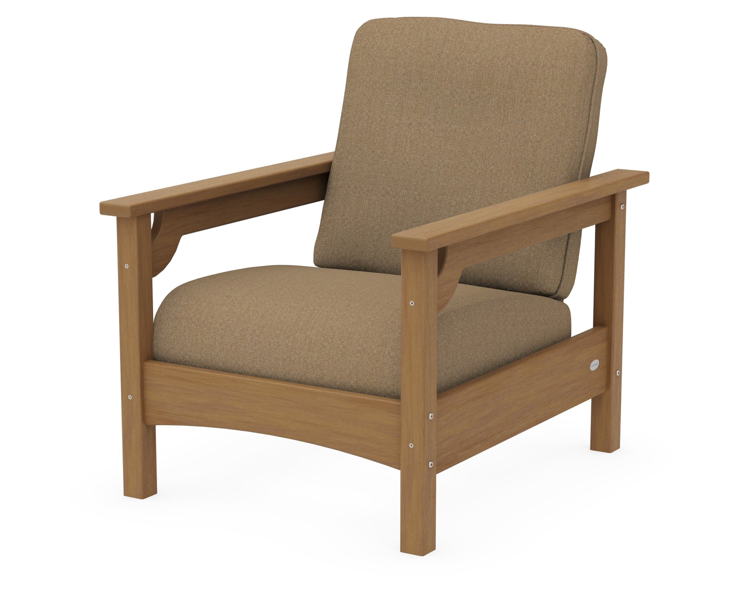 Club Chair in Natural / Sesame