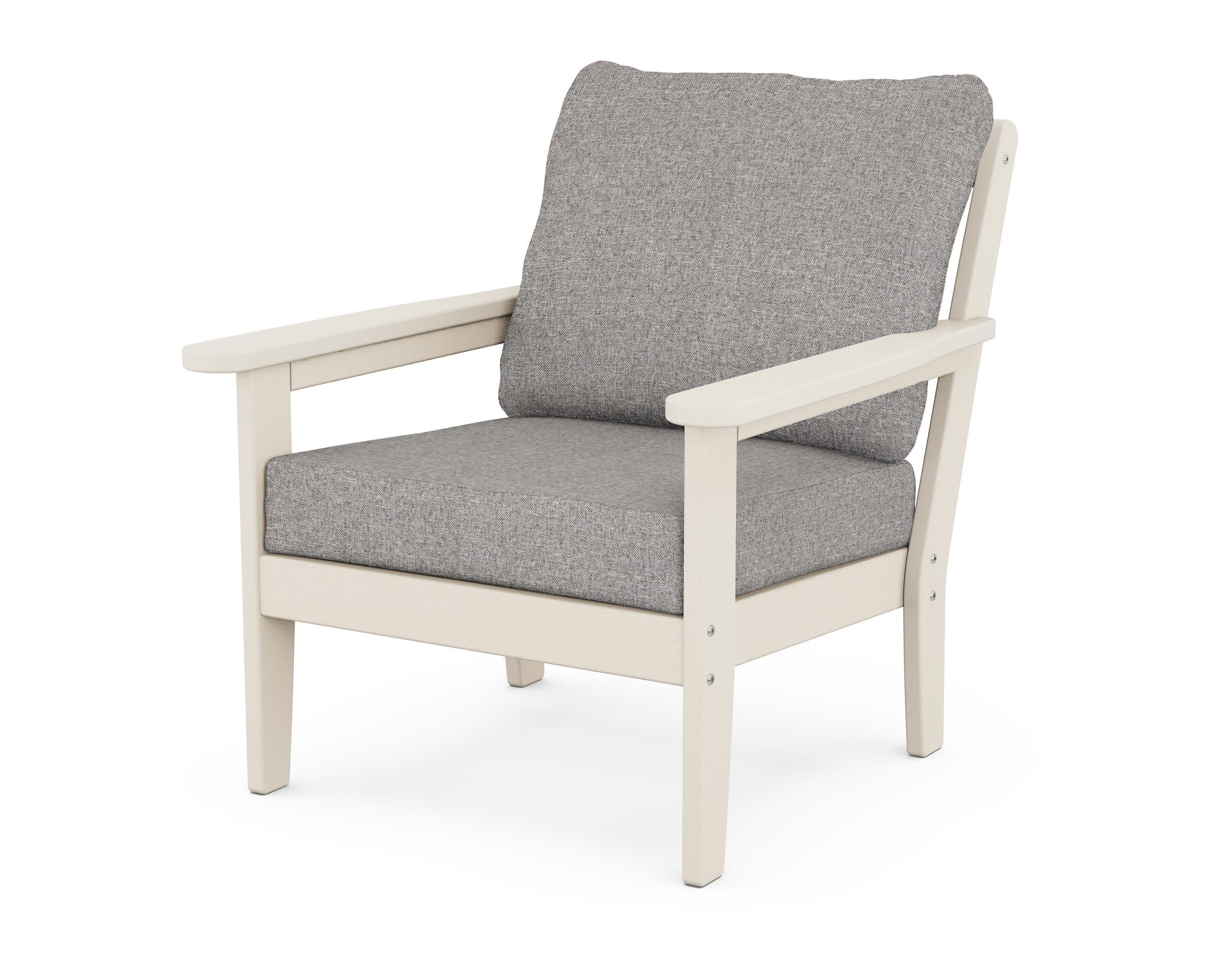 Cottage Deep Seating Chair in Sand / Grey Mist