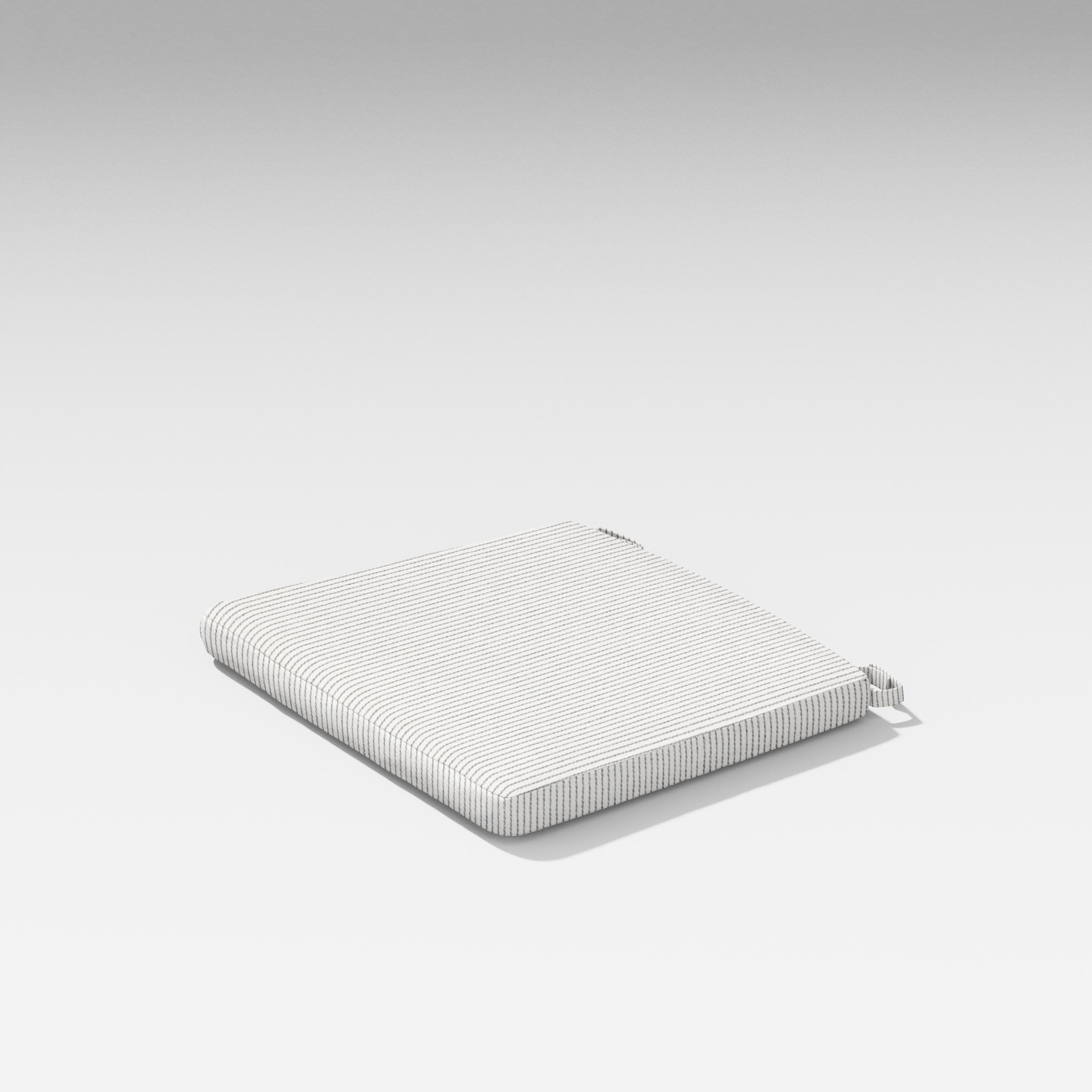 Latitude Dining Chair Cushion in Linus Metal