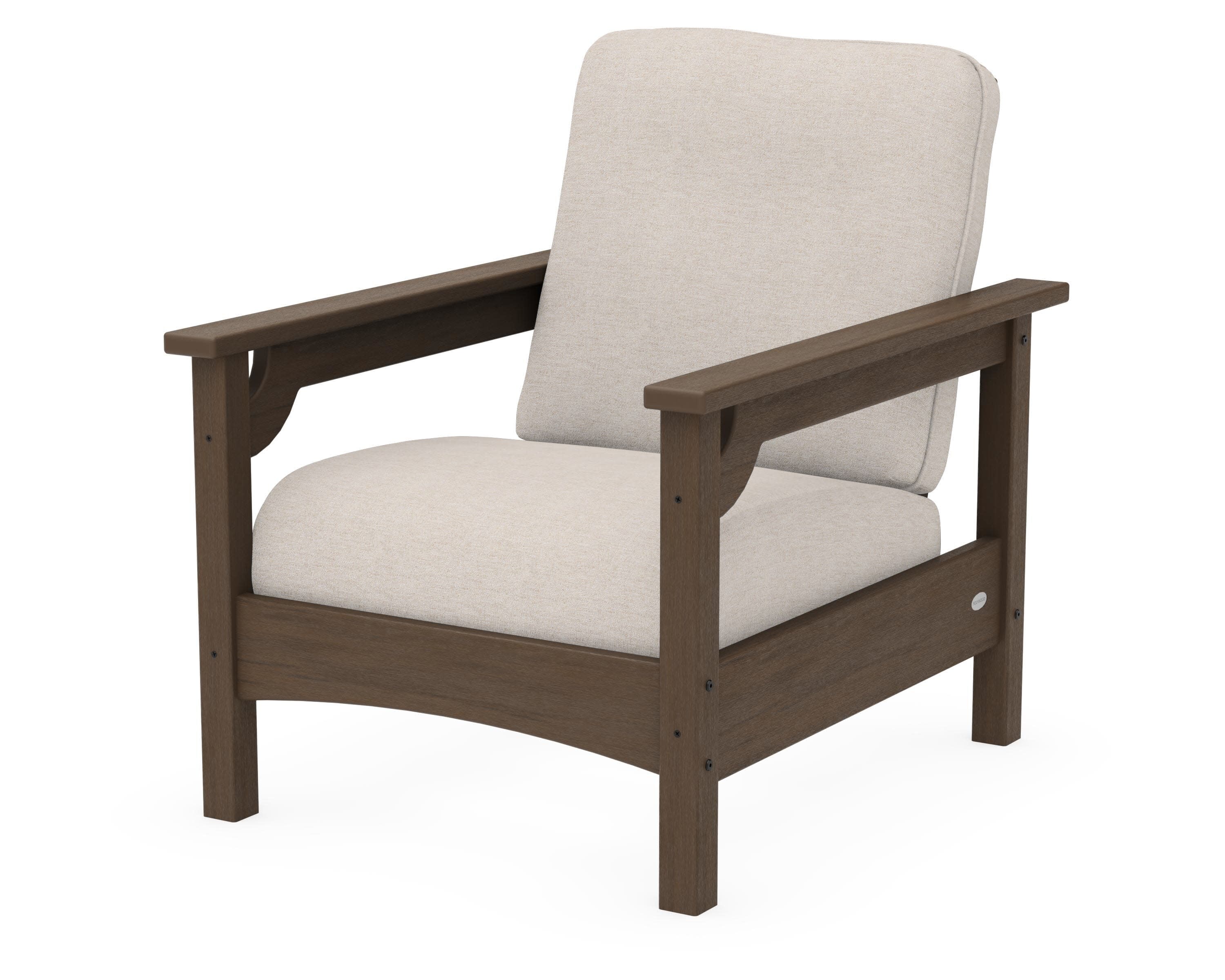Club Chair in Kona / Nuance Cloud