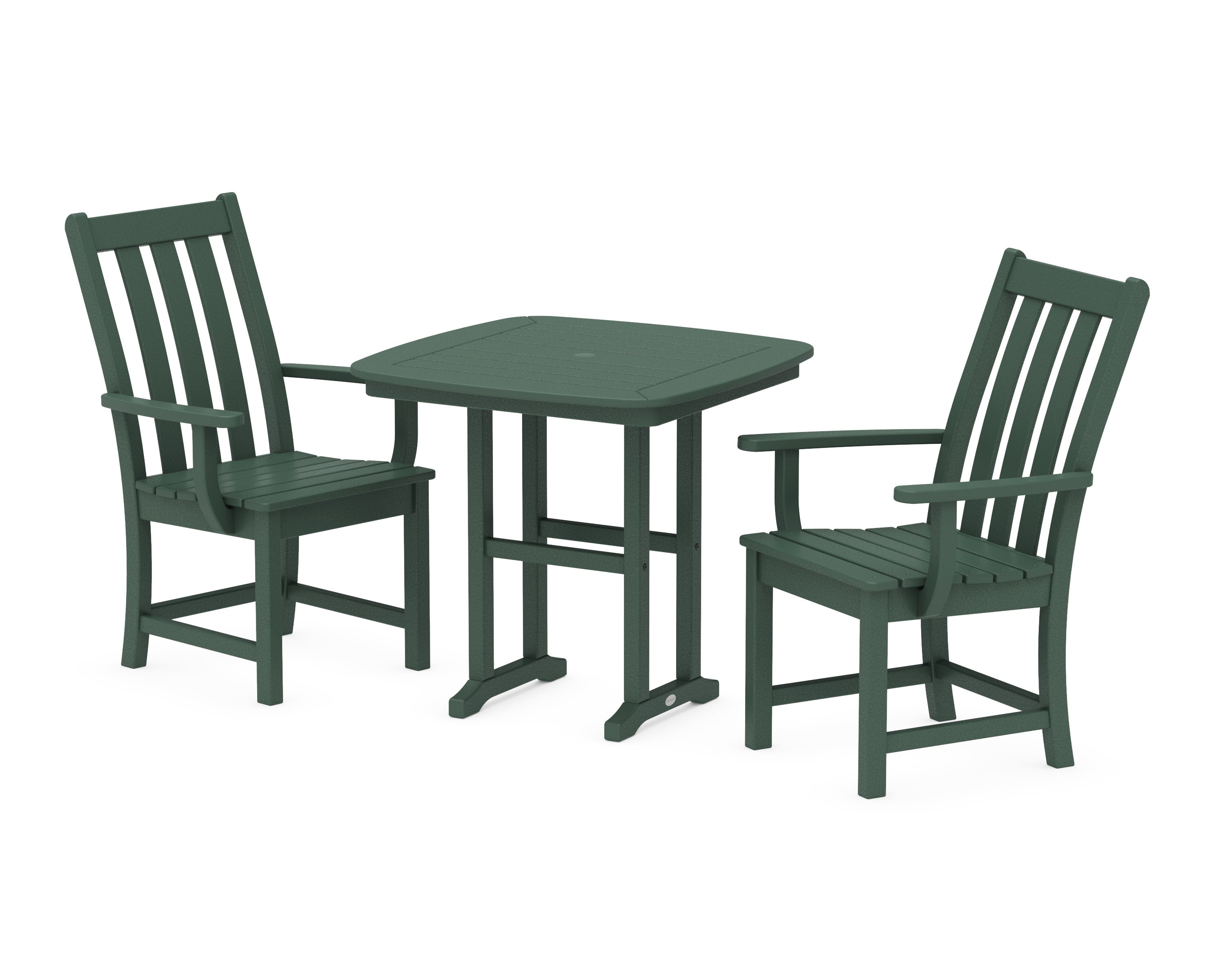 Vineyard 3-Piece Dining Set in Green
