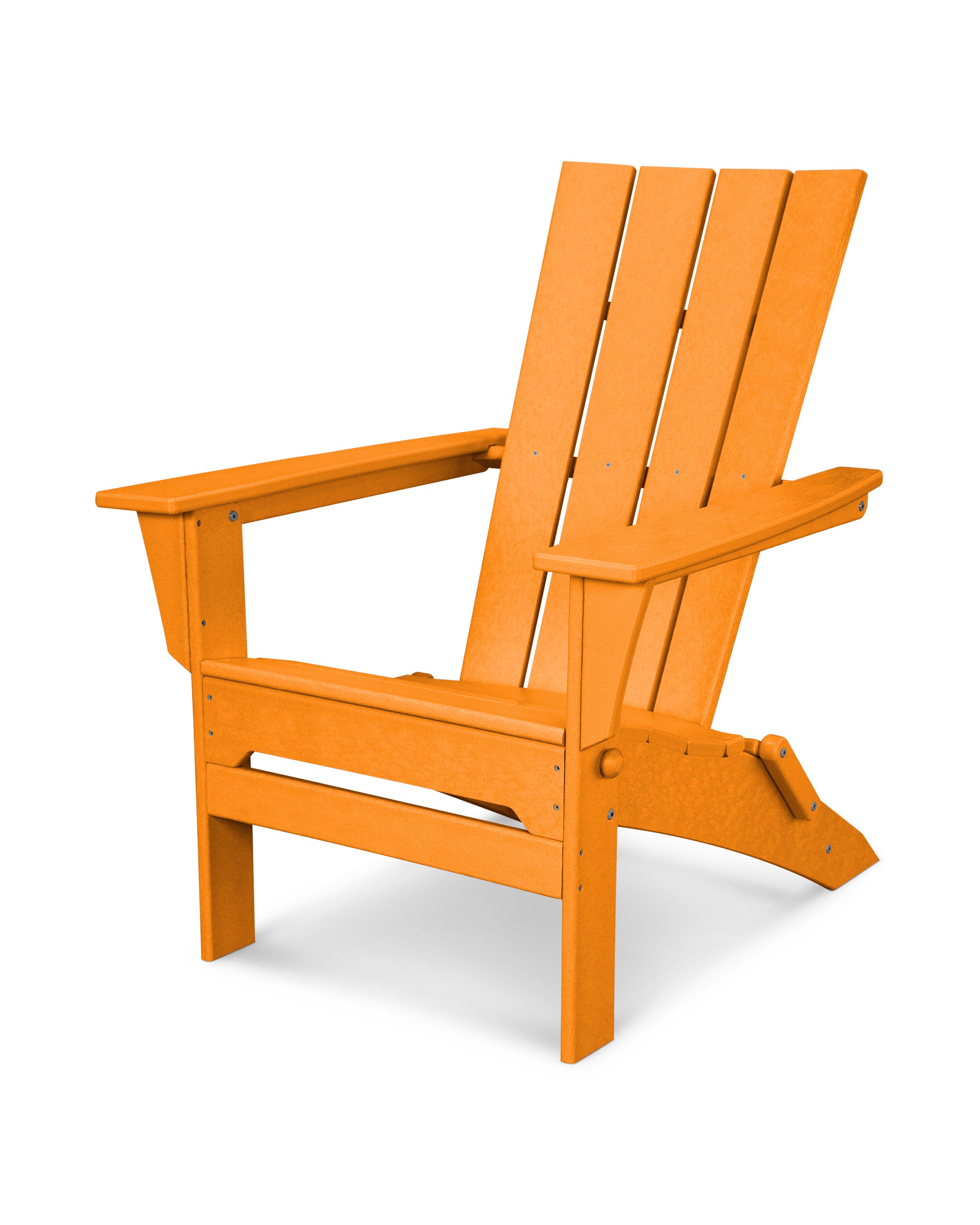 Quattro Folding Adirondack in Tangerine