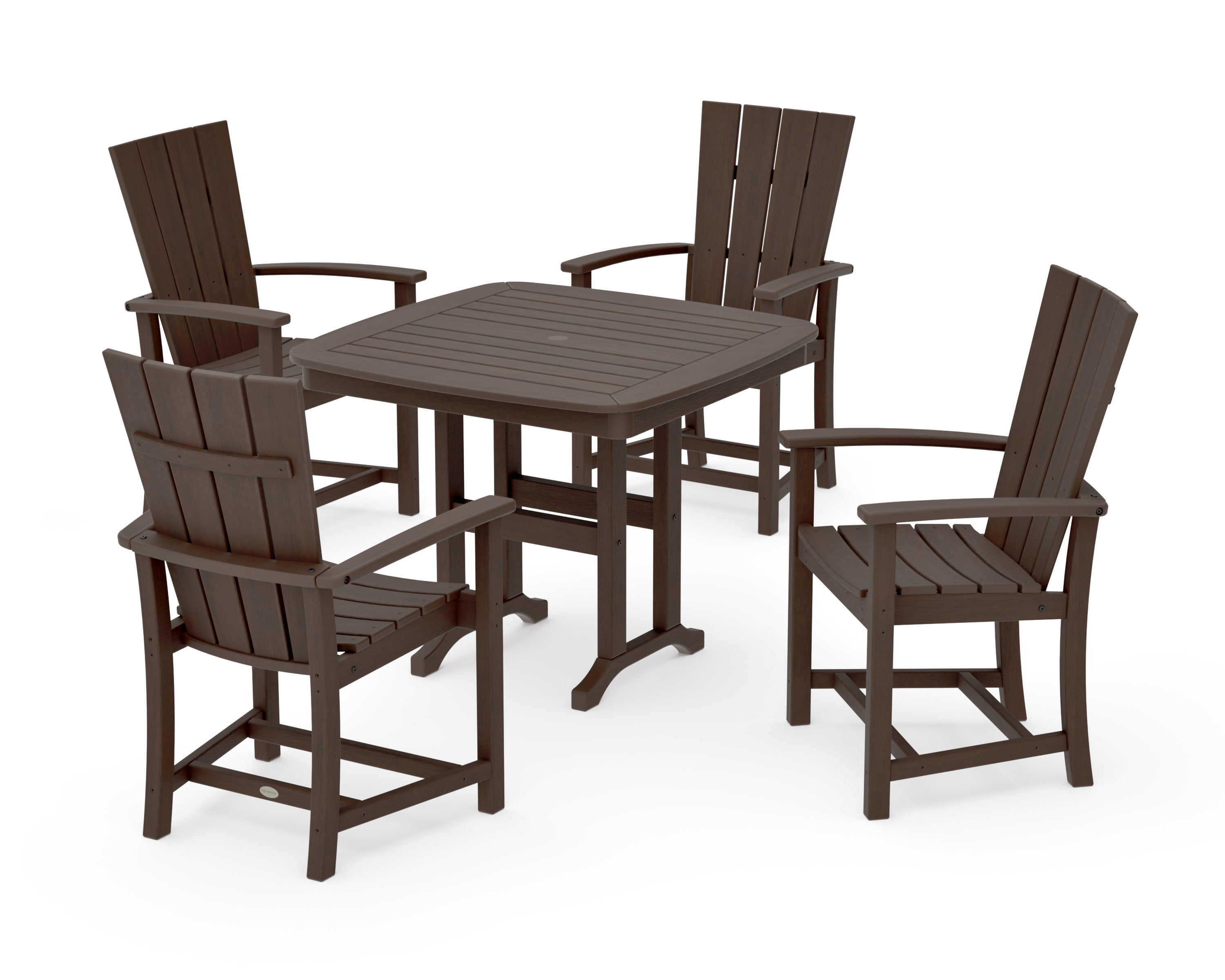 Quattro 5-Piece Dining Set in Kona