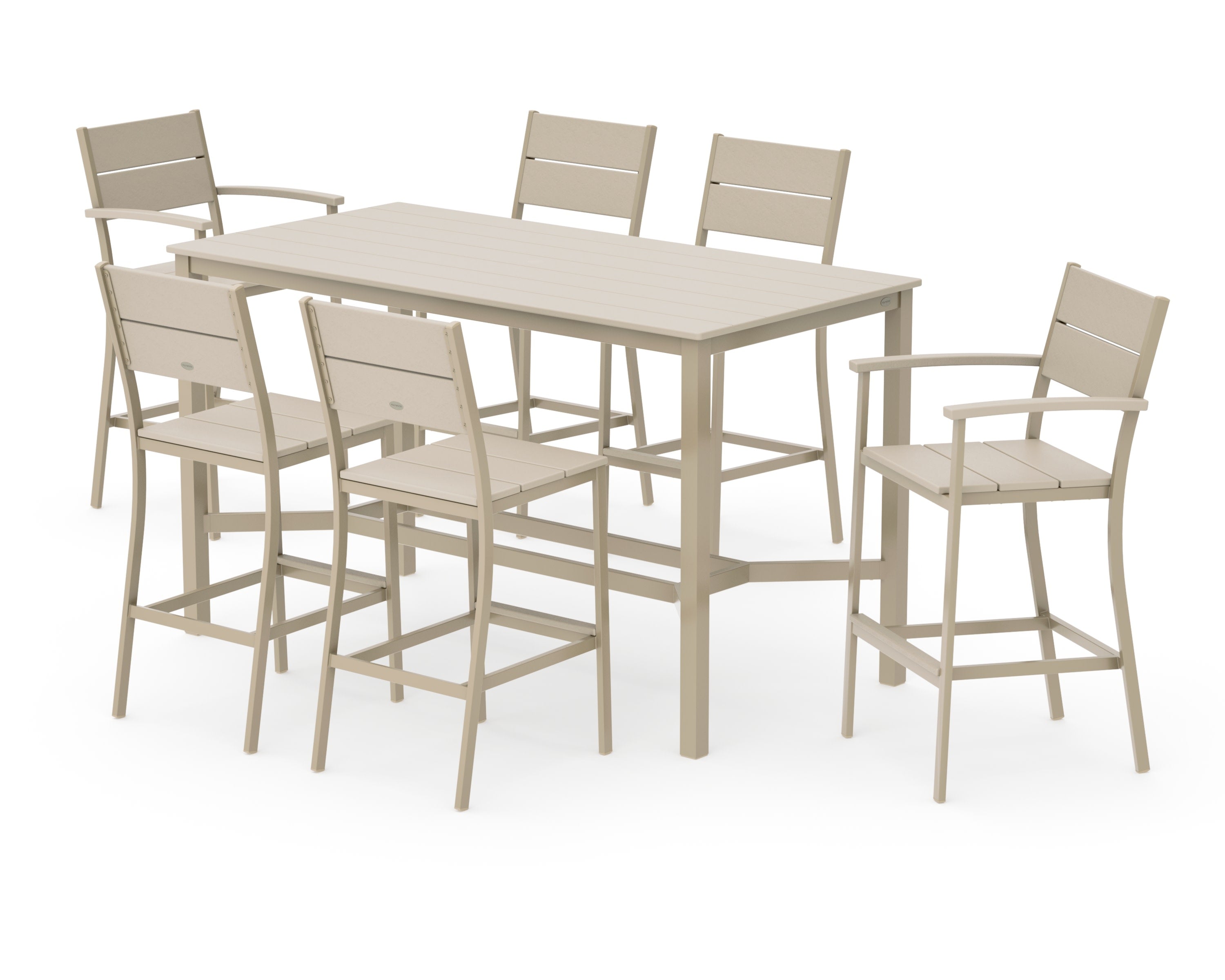 Main Street 7-Piece Bar Set in Sand / Sand