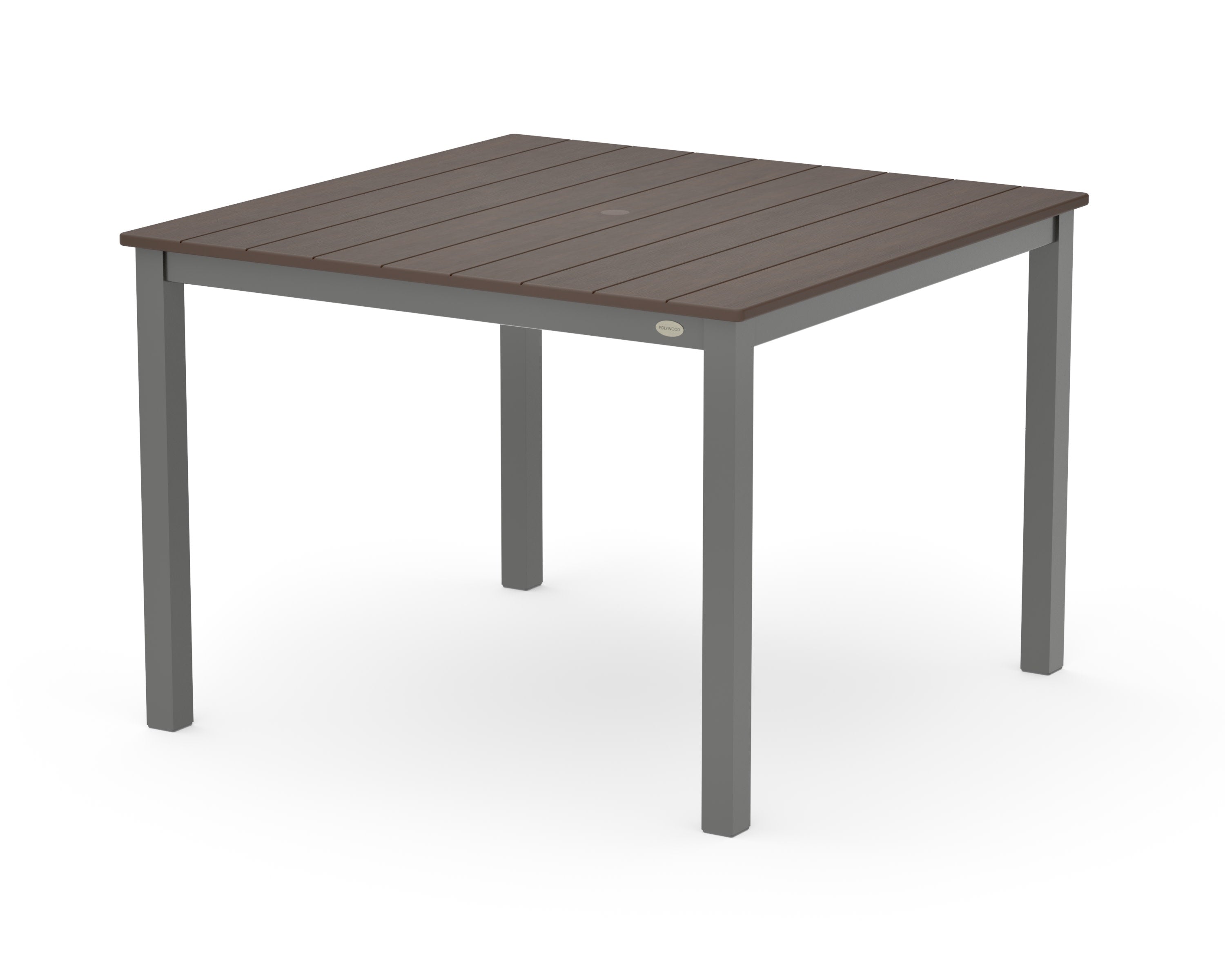 Main Street 42 x 42 Dining Table in Charcoal / Kona
