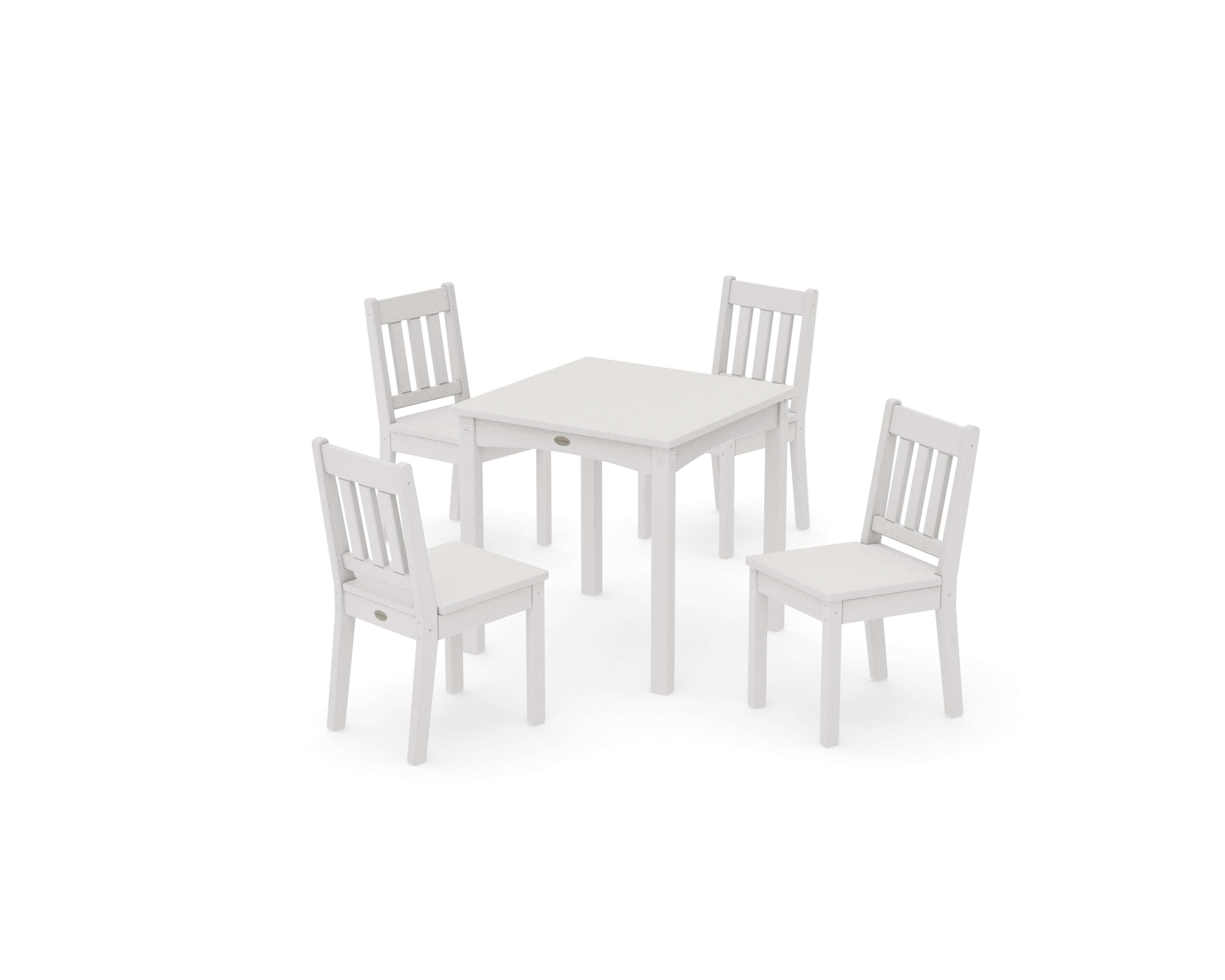 Vineyard Kids 5-Piece Dining Set in Vintage White