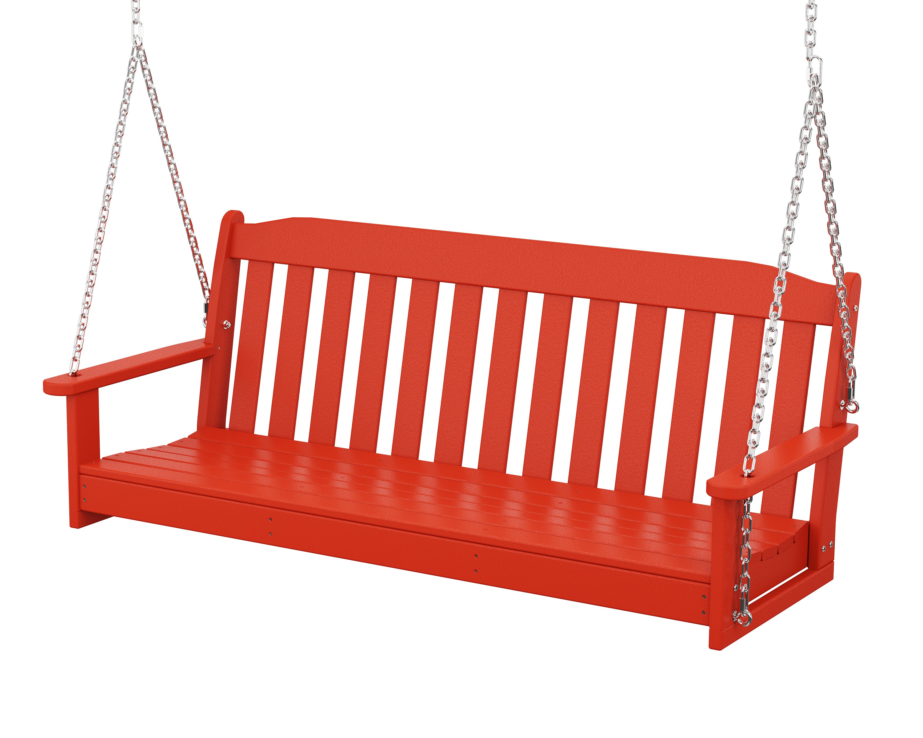 Cottage 60" Swing in Sunset Red
