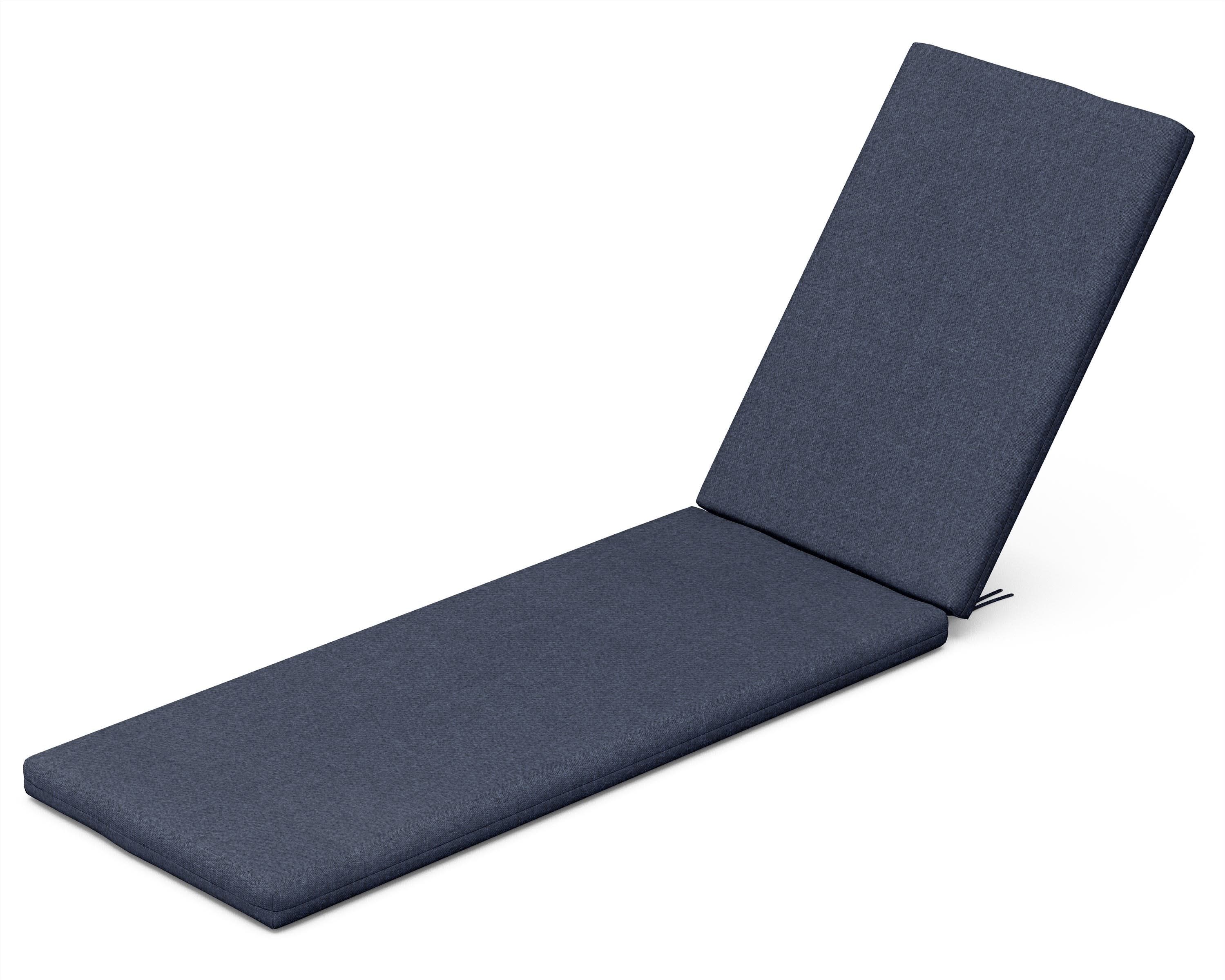 Chaise Cushion in Stone Blue