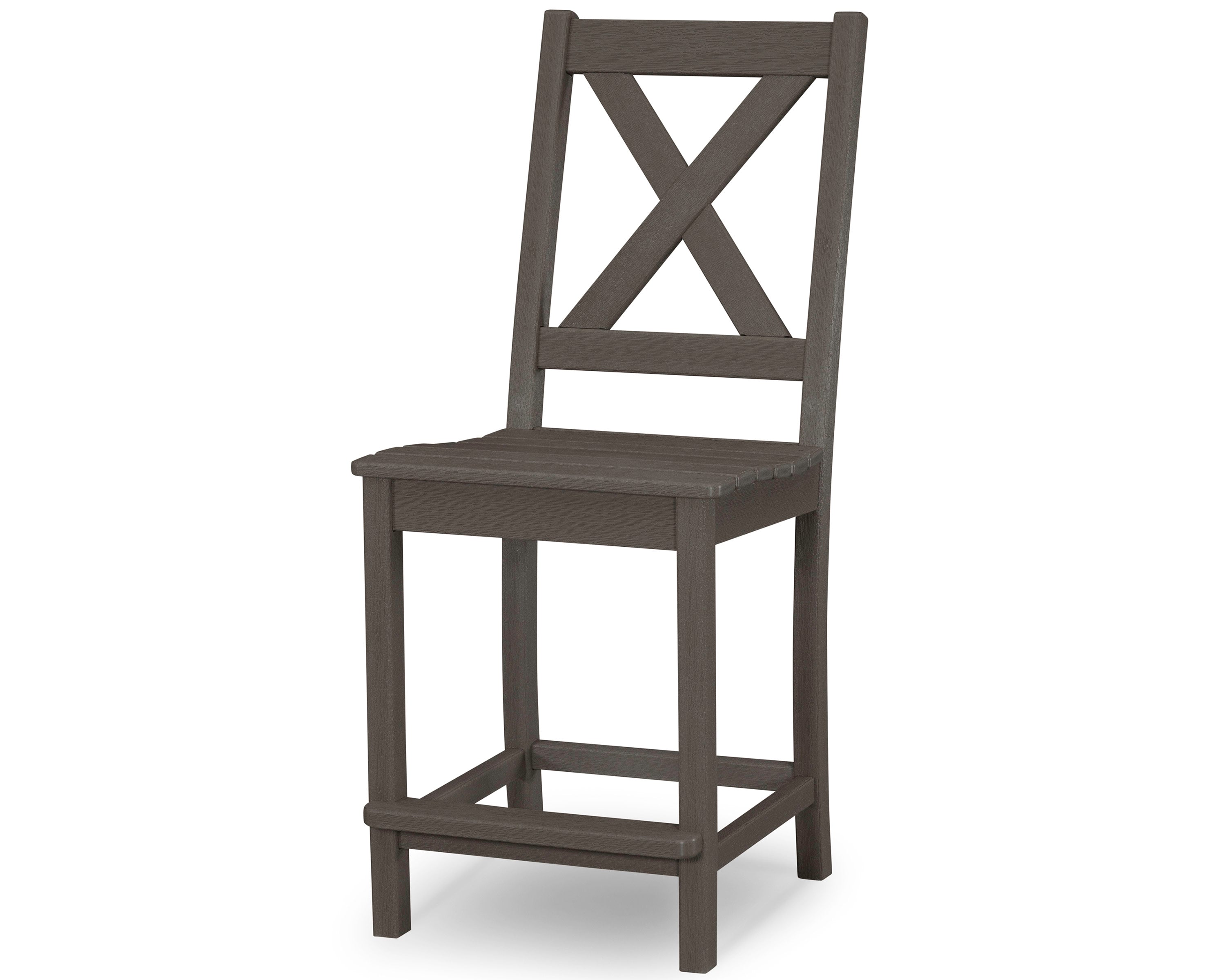 Braxton Counter Side Chair in Vintage Coffee