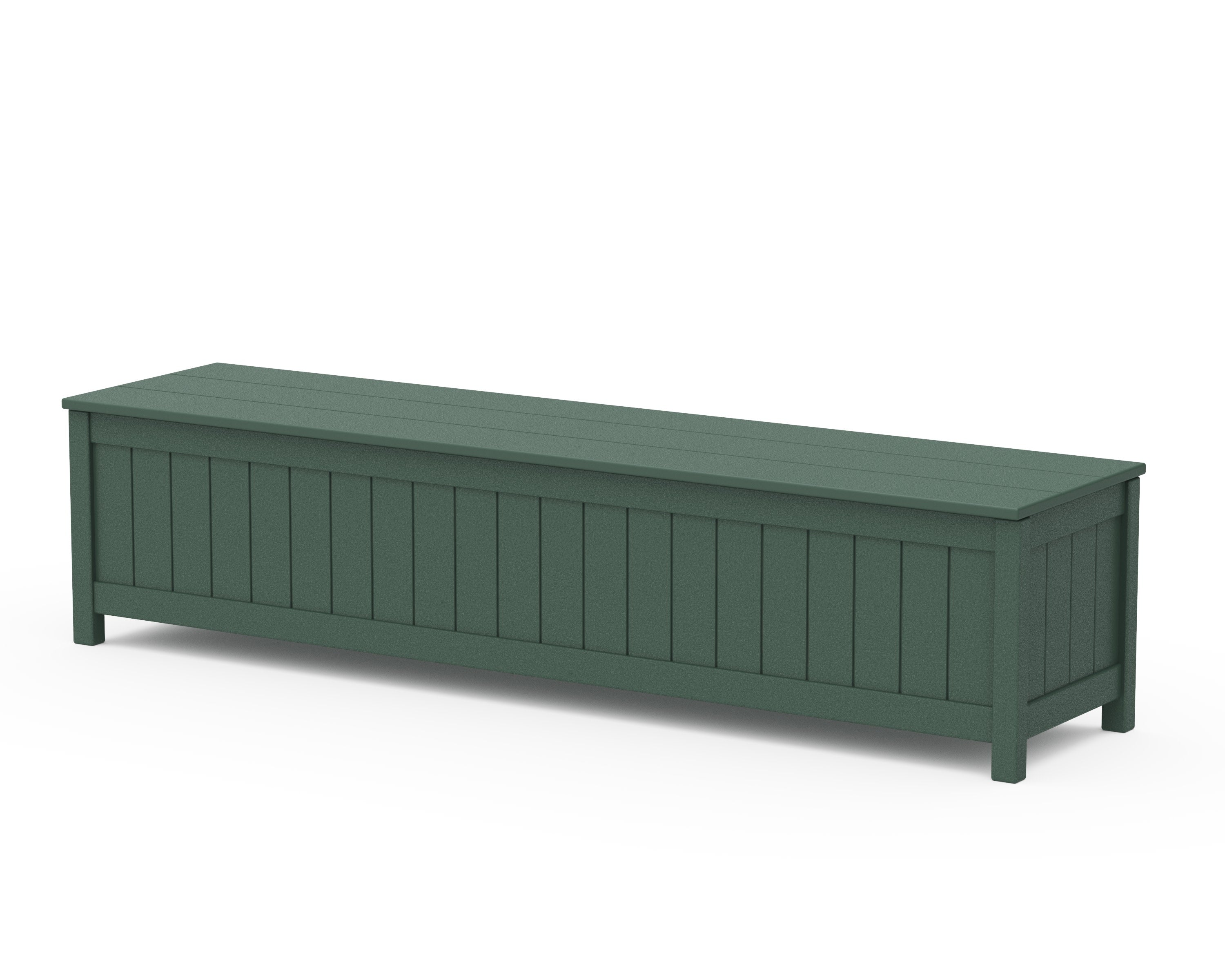 Vineyard 72" Storage Bench in Green