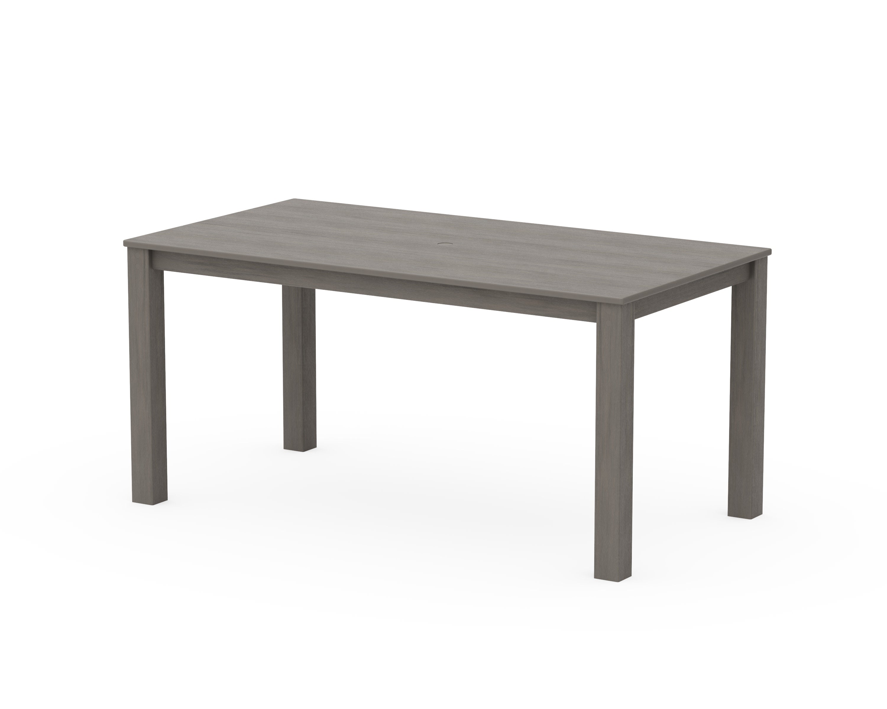Studio Parsons 34" X 64" Dining Table in Driftwood