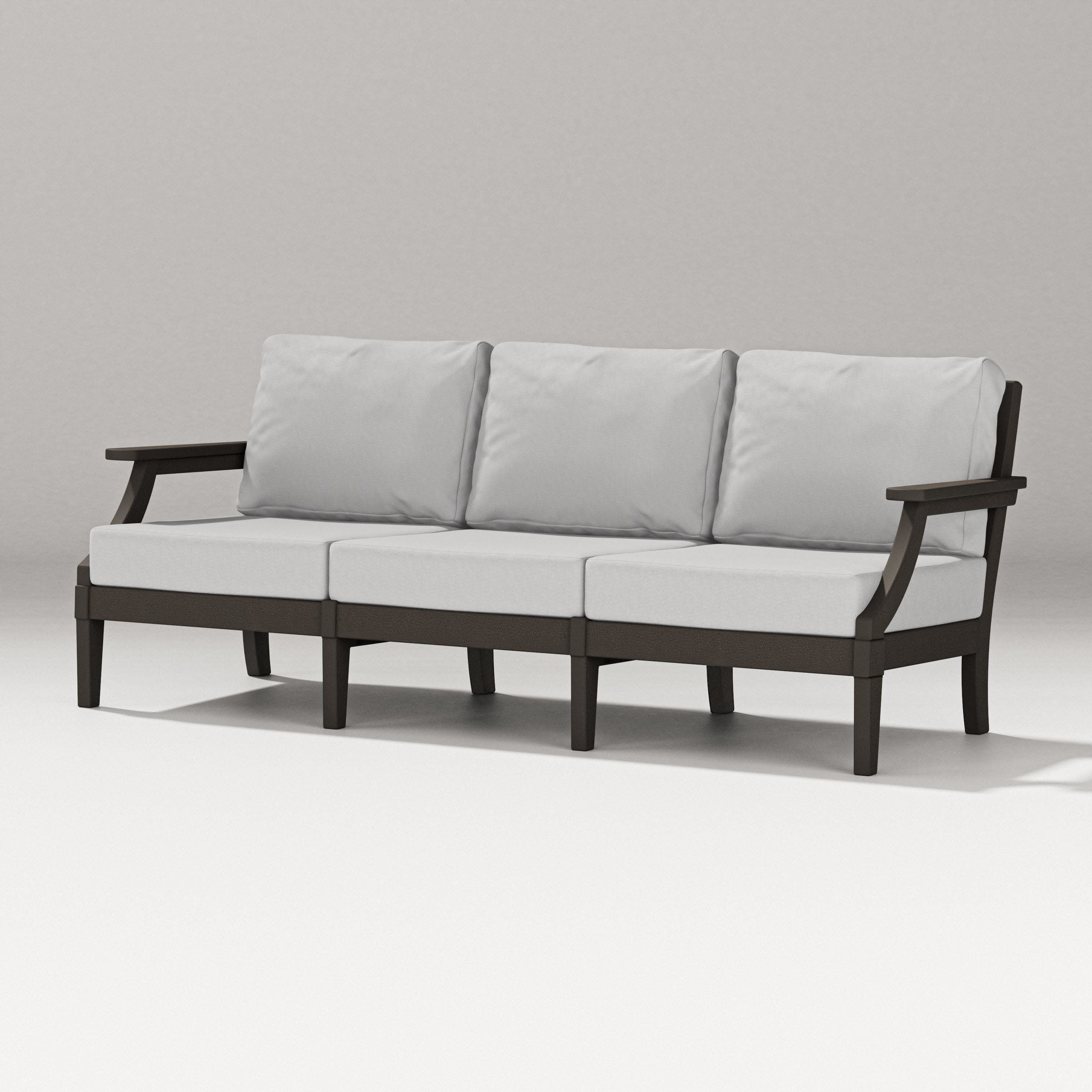Estate Sofa in Vintage Coffee / Diamond in the Rough