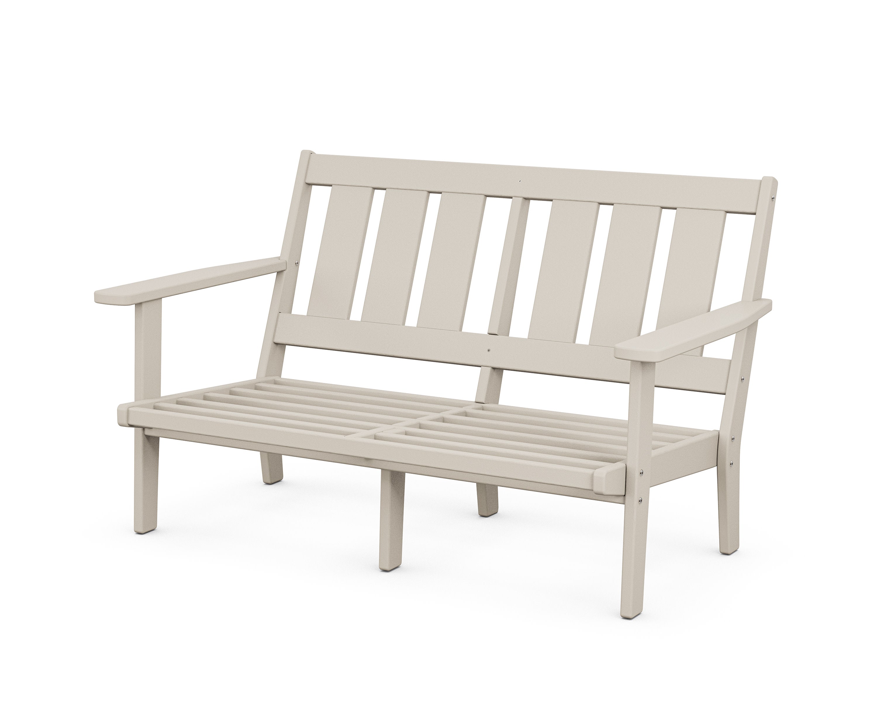 Oxford Deep Seating Loveseat Frame in Sand
