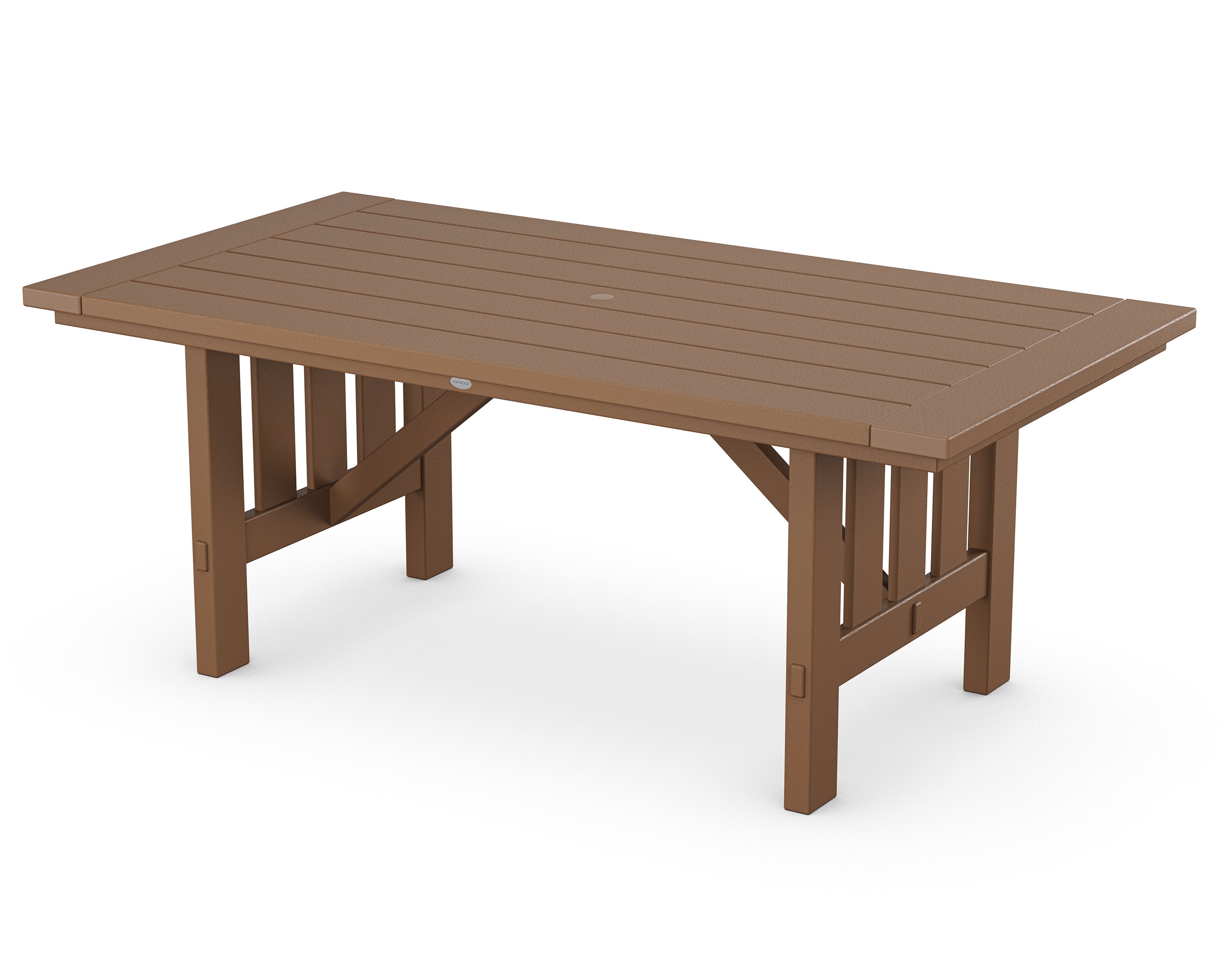 Mission 39" x 75" Dining Table in Teak