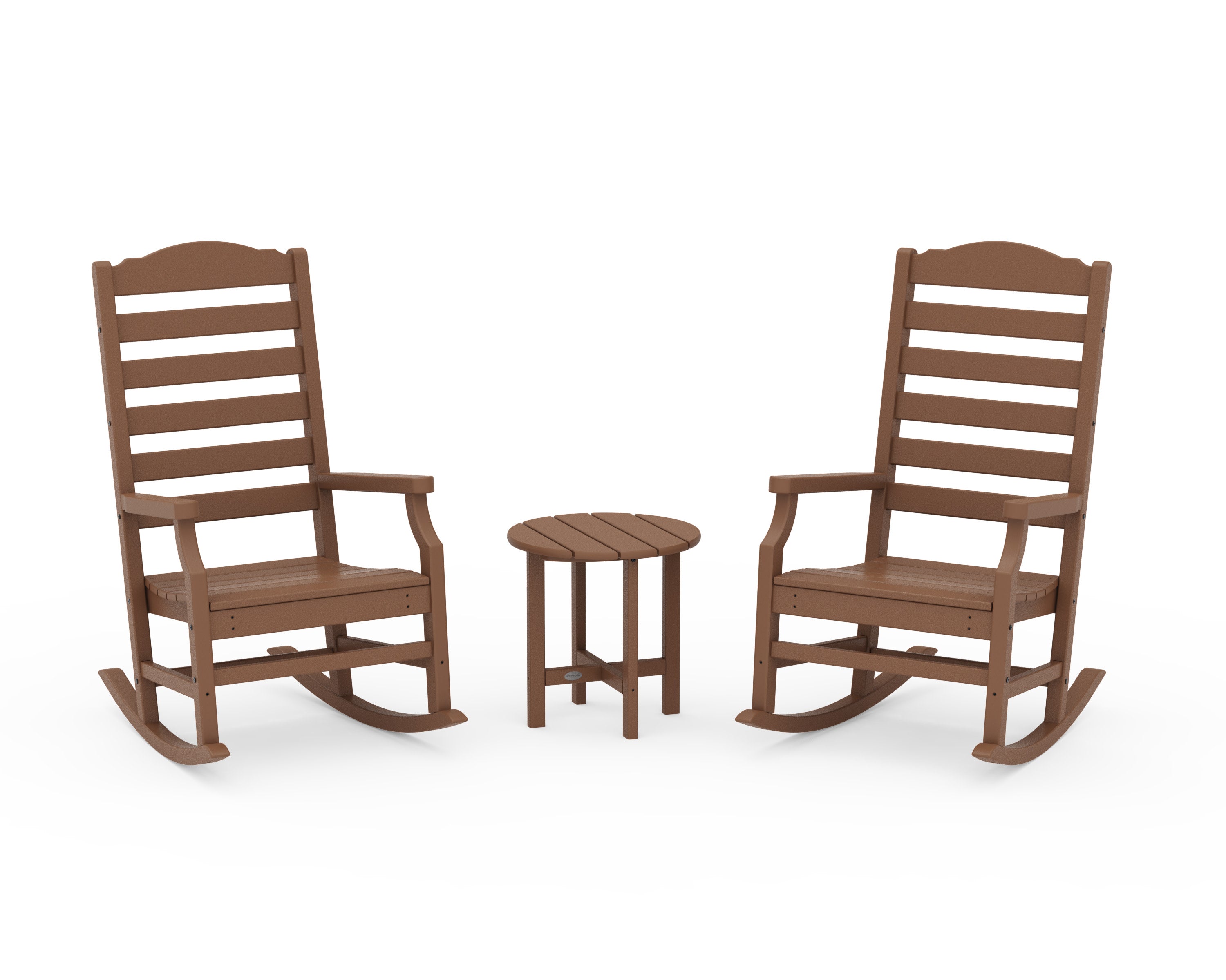 Savannah 3-Piece Rocking Chair Set in Teak