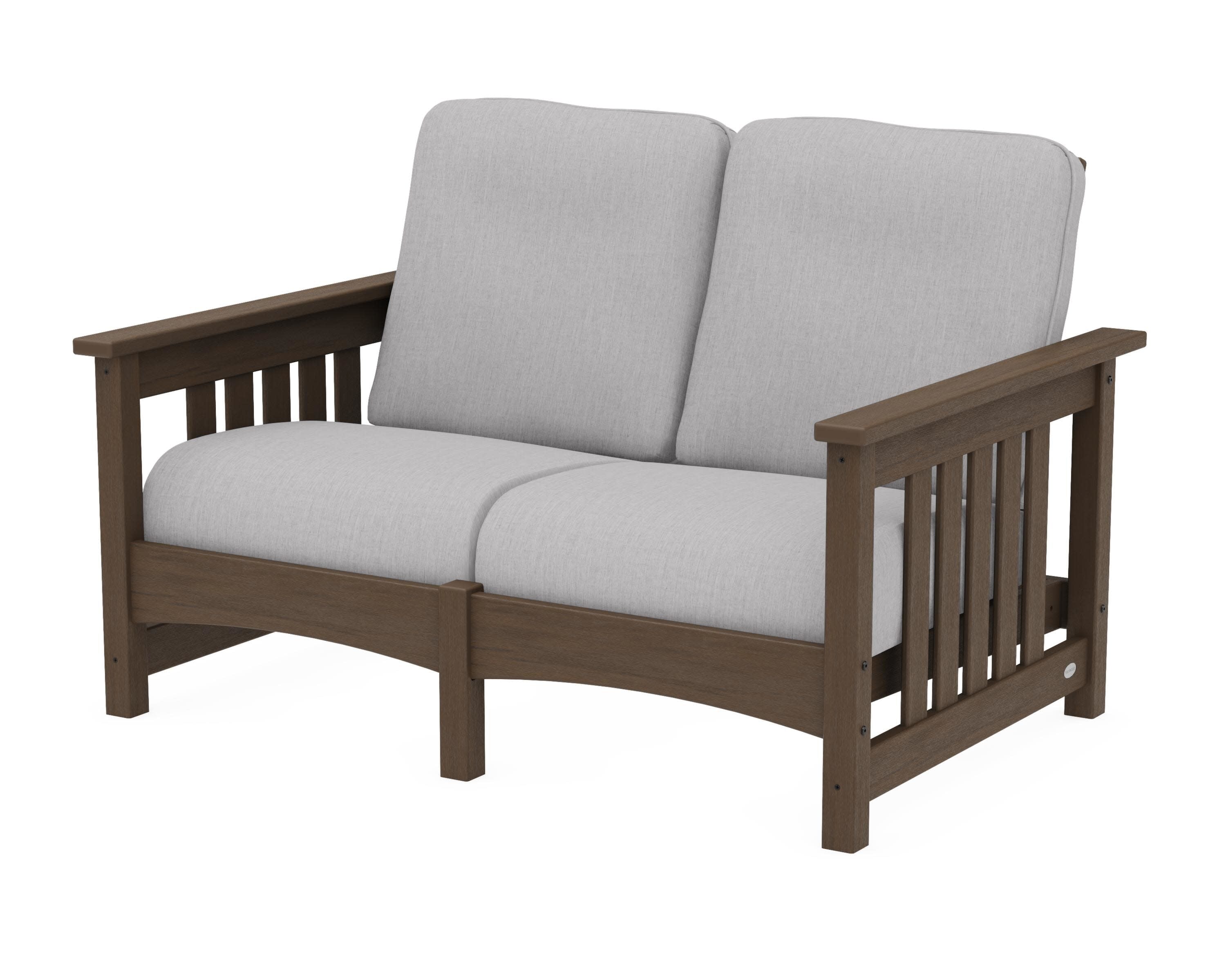 Club Mission Loveseat in Kona / Granite