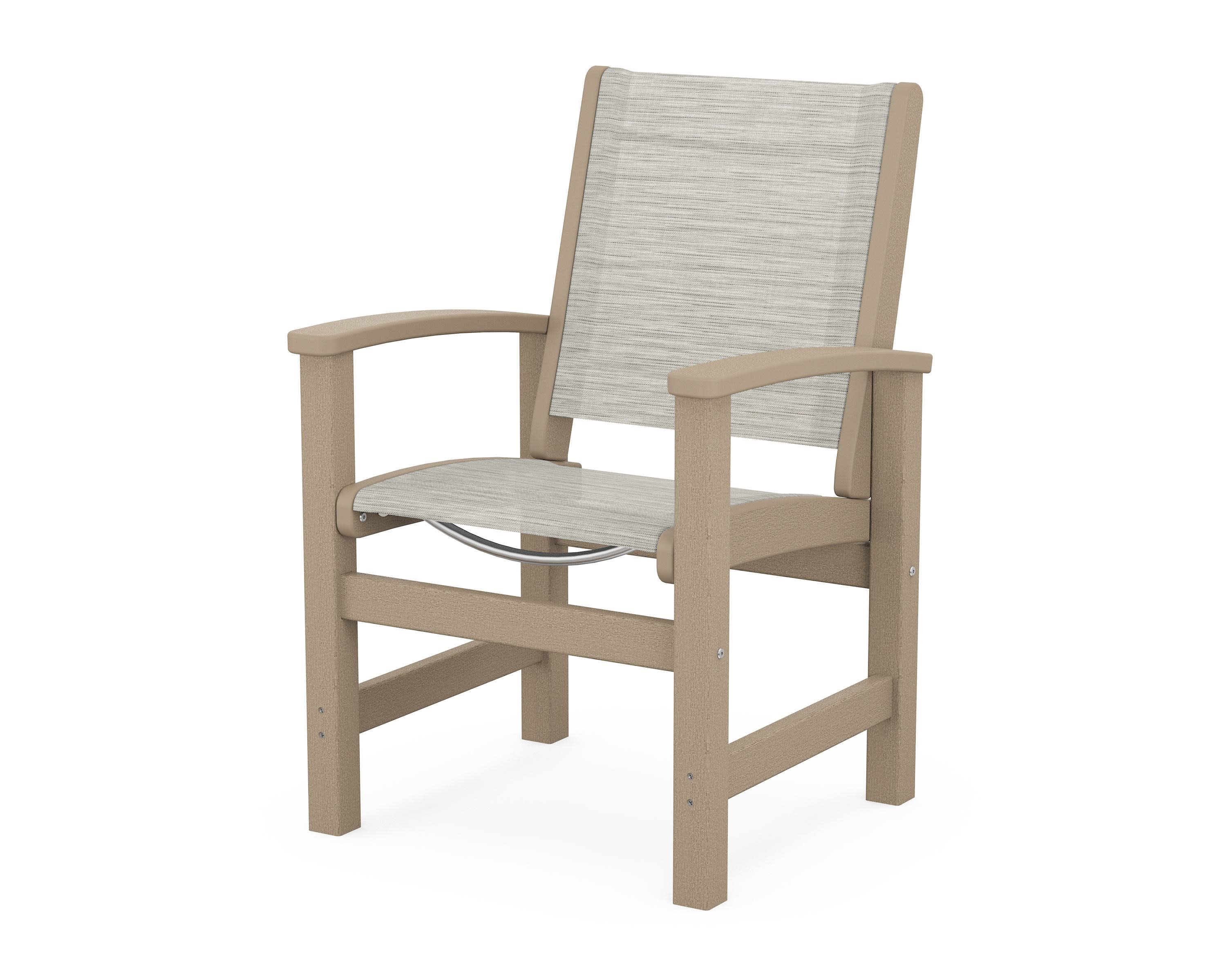Coastal Dining Chair in Vintage Sahara / Birch Sling