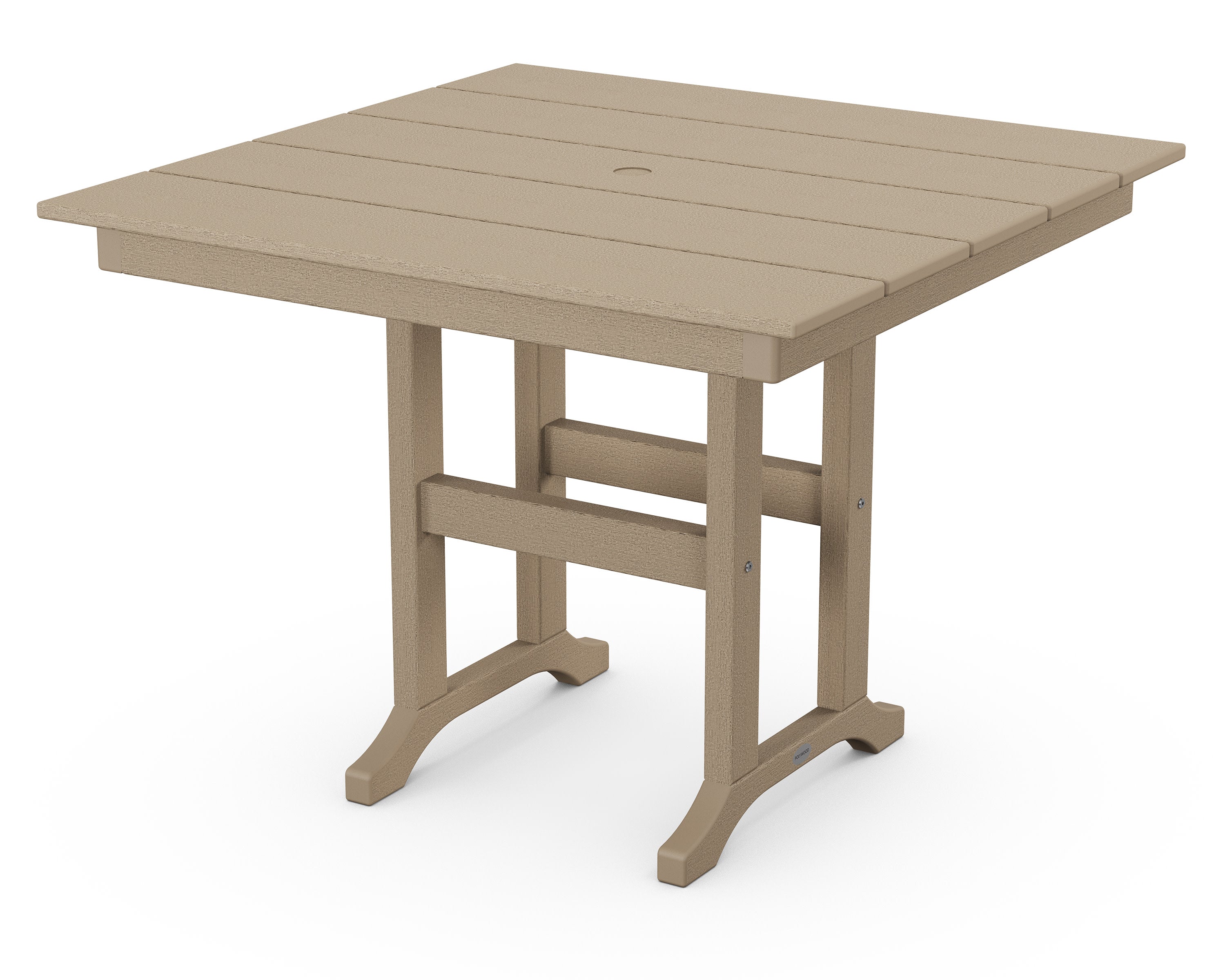 Farmhouse 37" Dining Table in Vintage Sahara