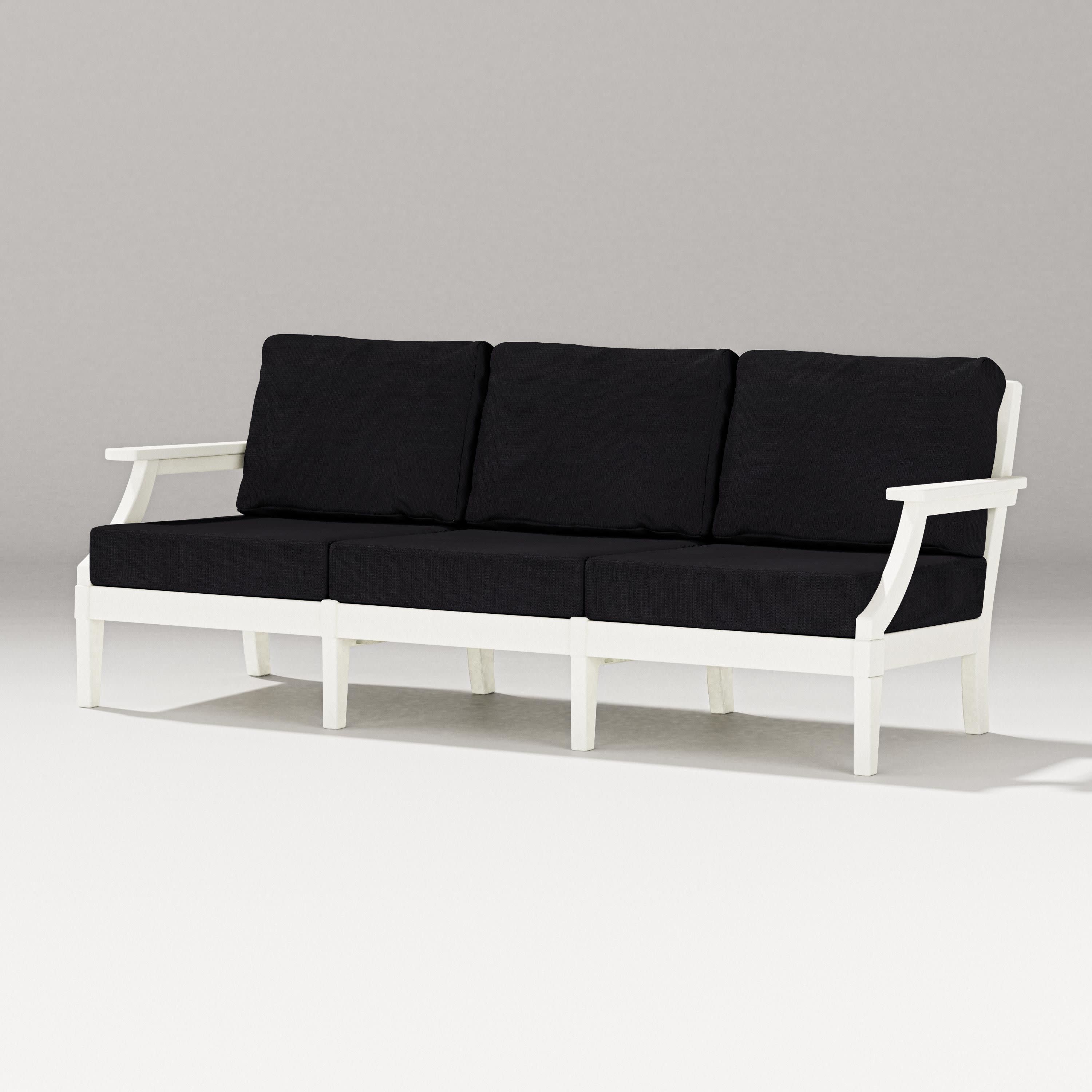 Estate Sofa in Vintage White / Midnight Linen