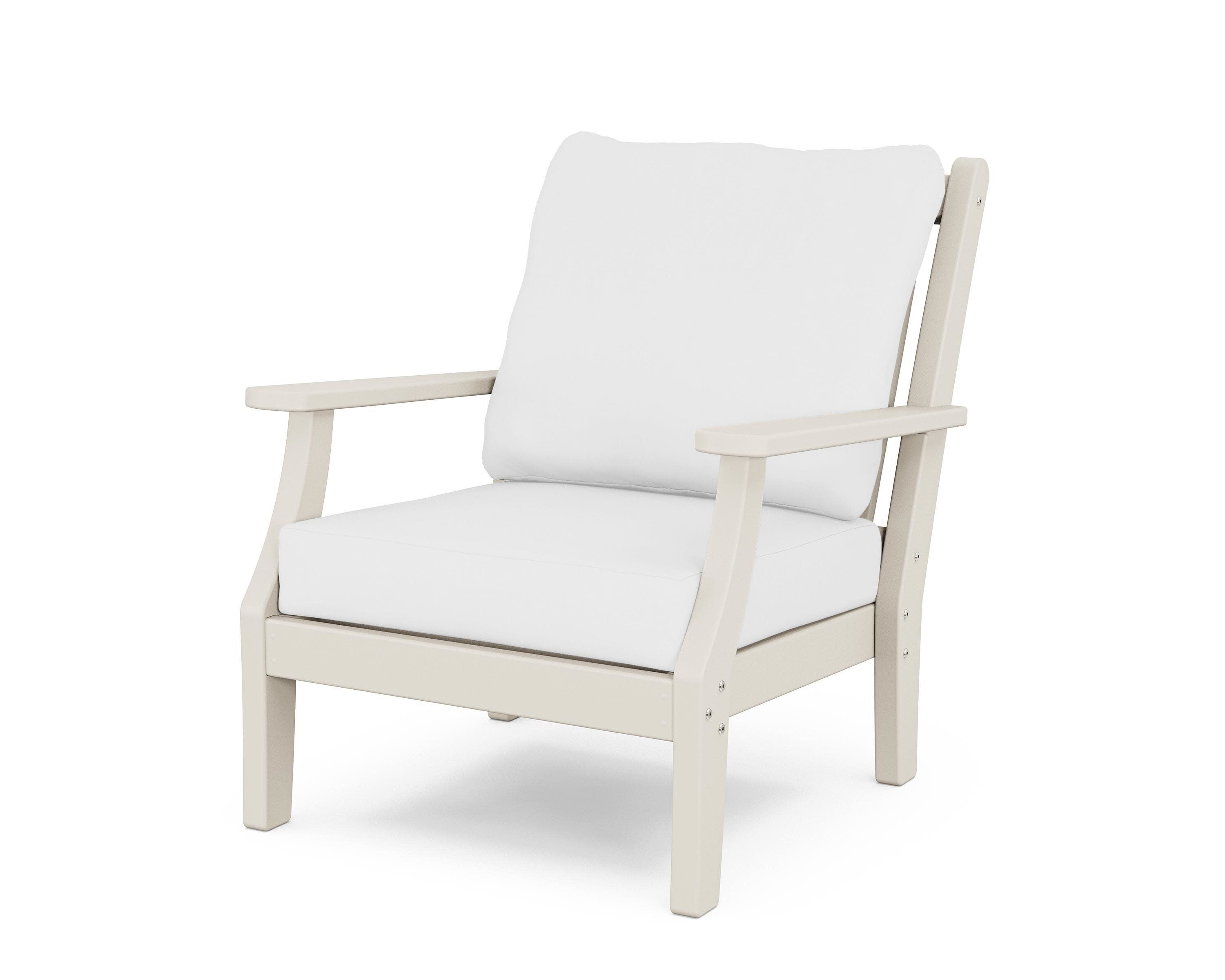 Wovendale Deep Seating Chair in Sand / Natural