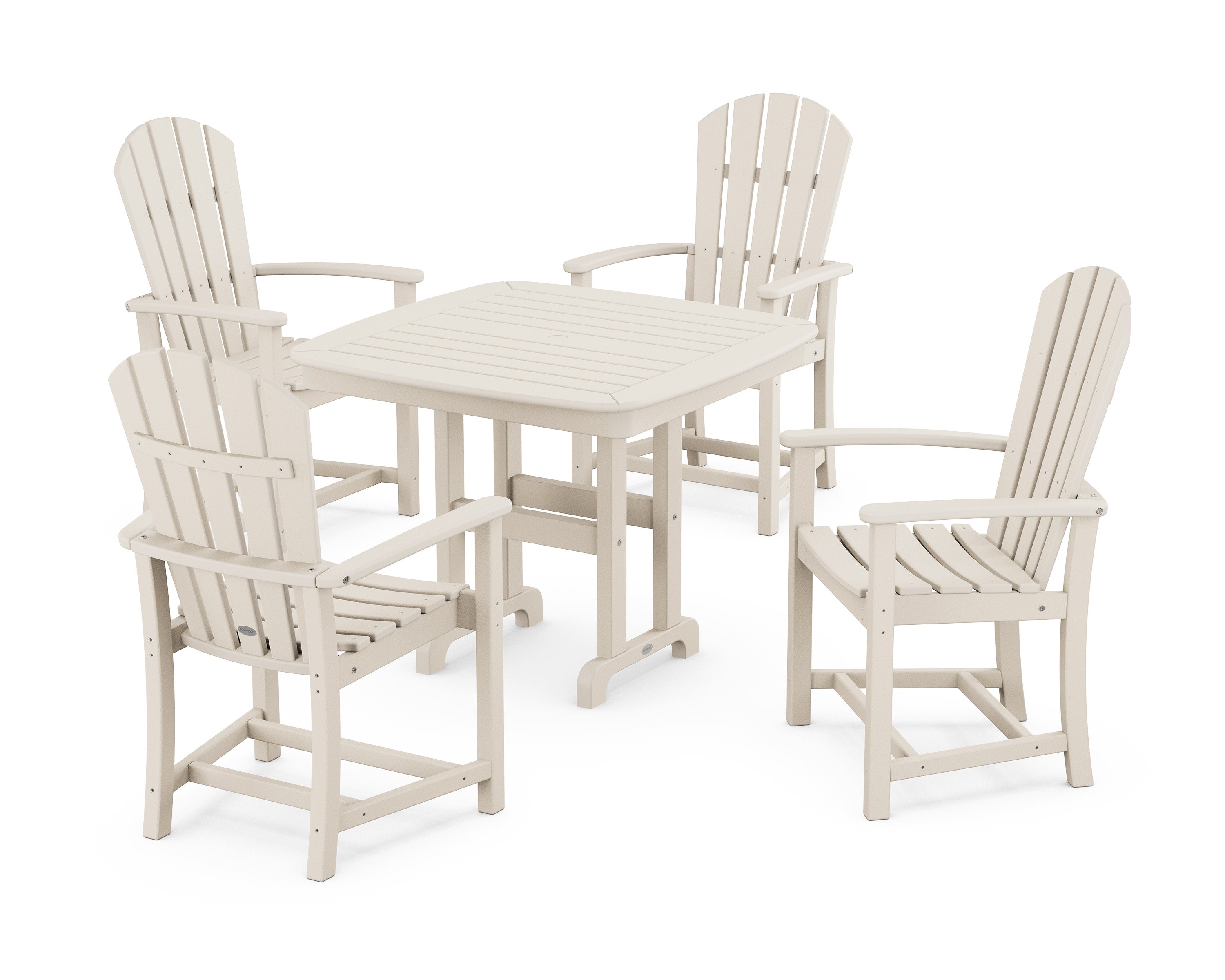 Palm Coast 5-Piece Dining Set in Sand