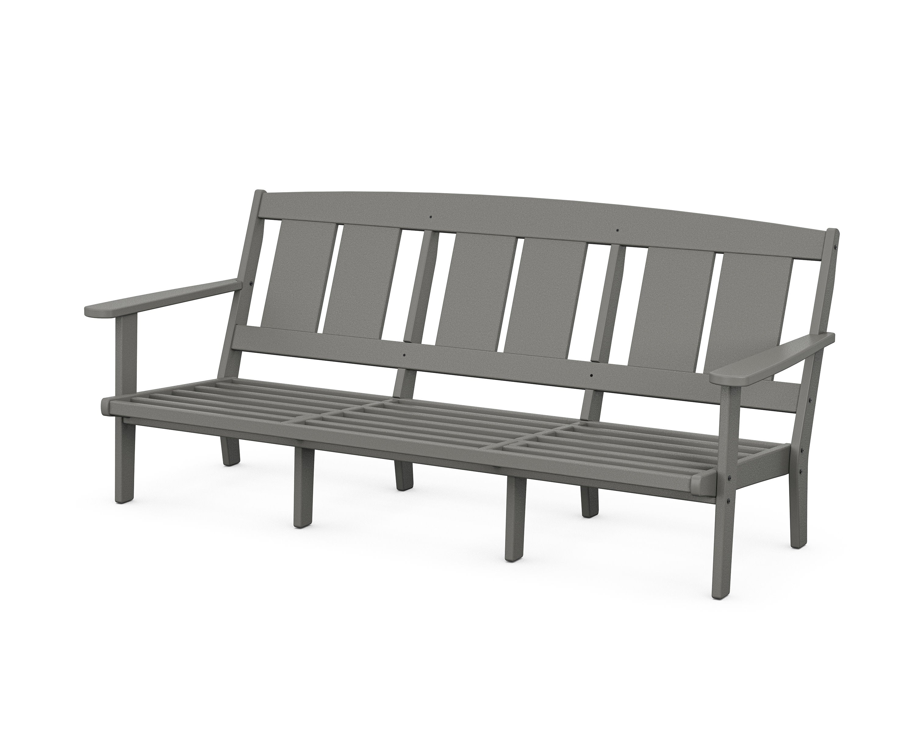 Mission Deep Seating Sofa Frame in Slate Grey