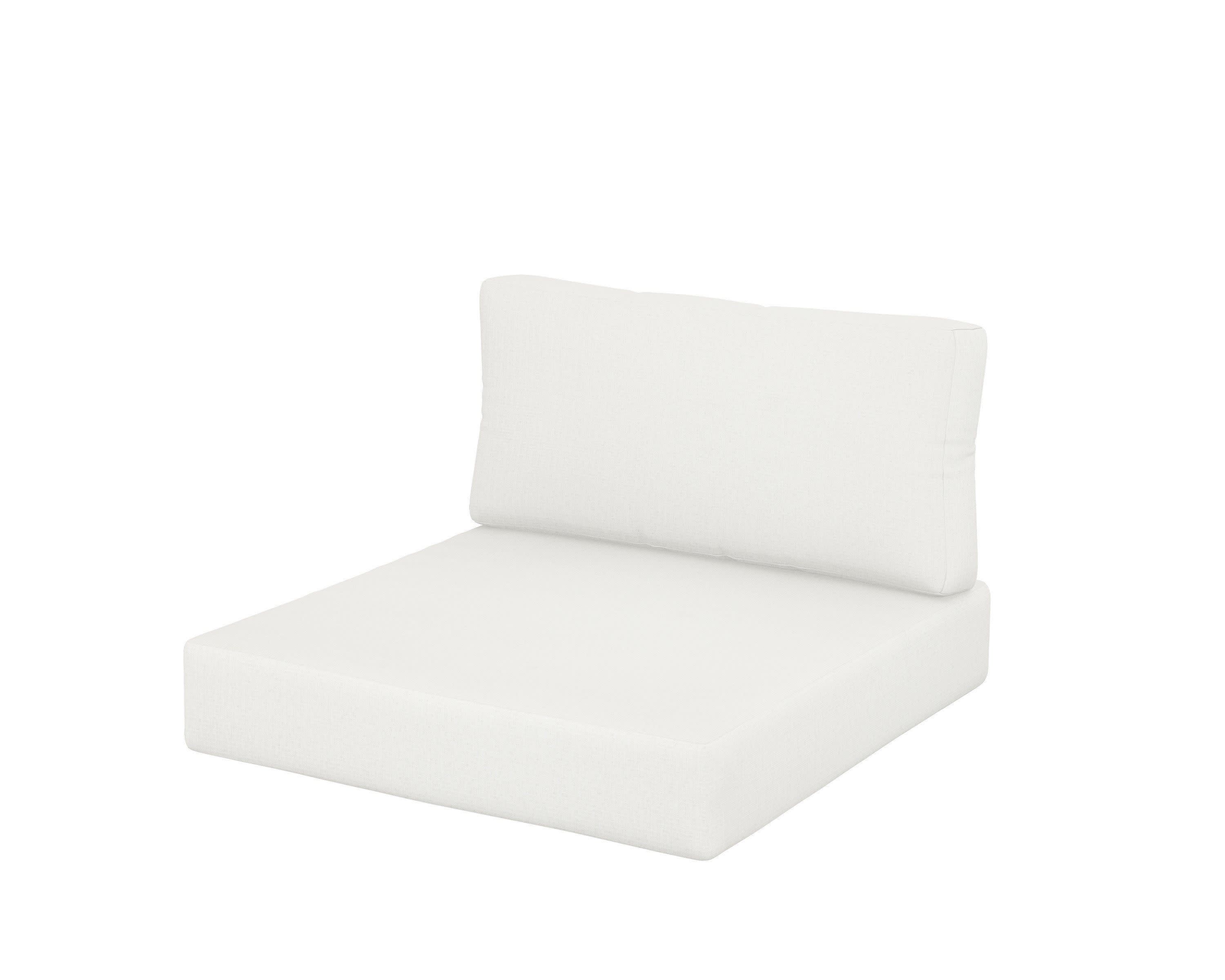 Acadia Back/Seat Cushion Set in Natural Linen
