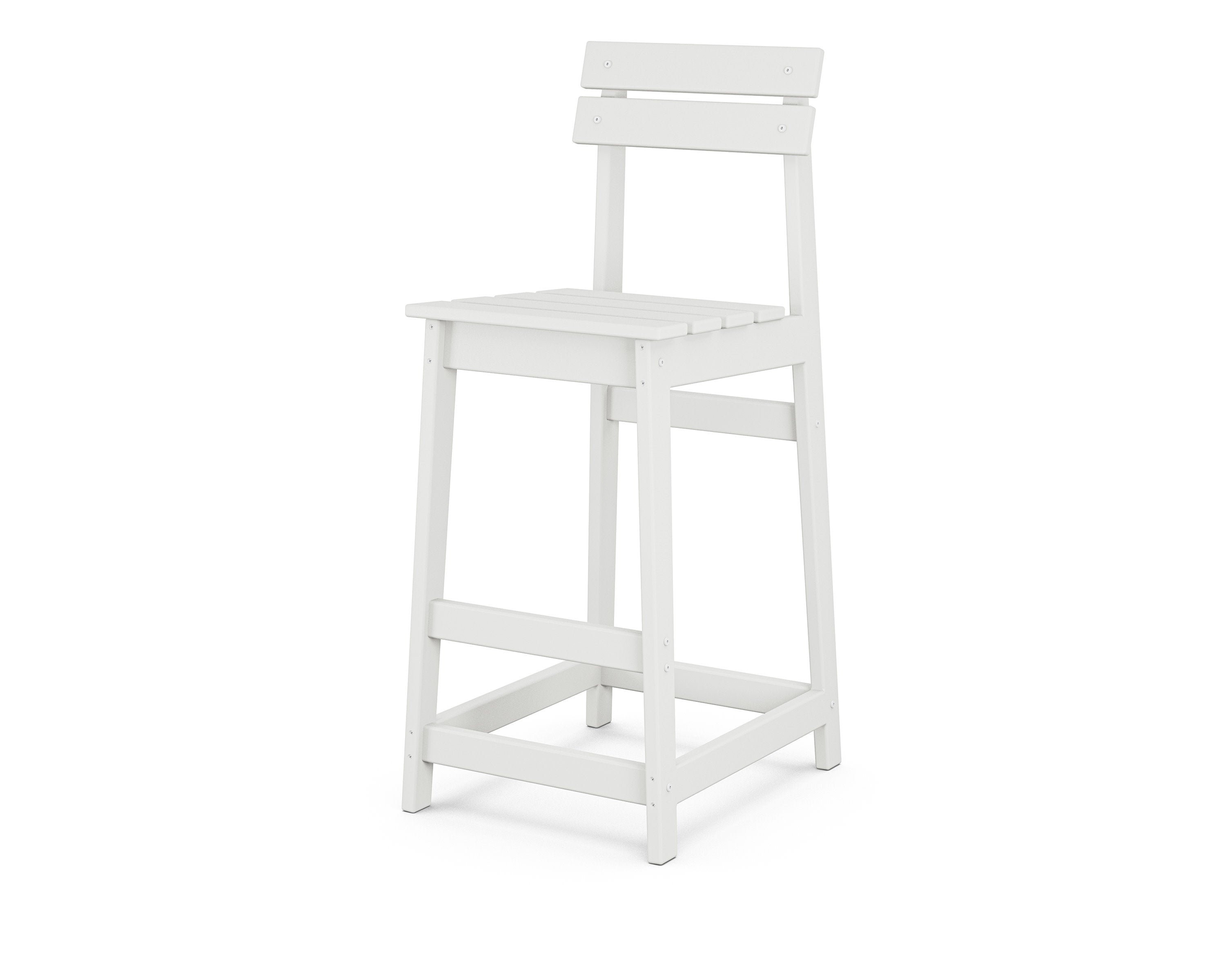 Modern Studio Plaza Bar Chair in White