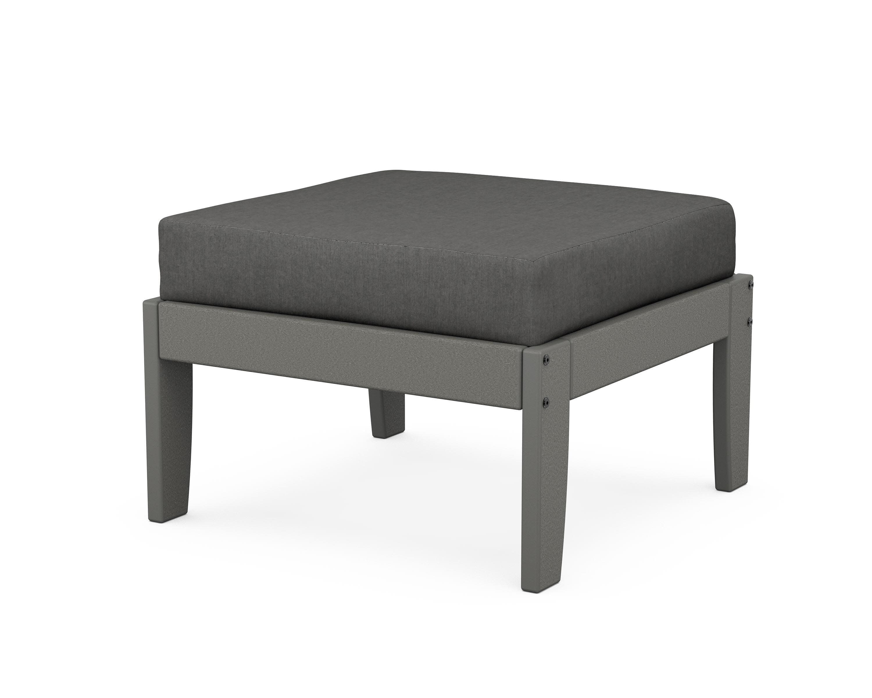 Modular Ottoman - Classic in Slate Grey / Spectrum Carbon