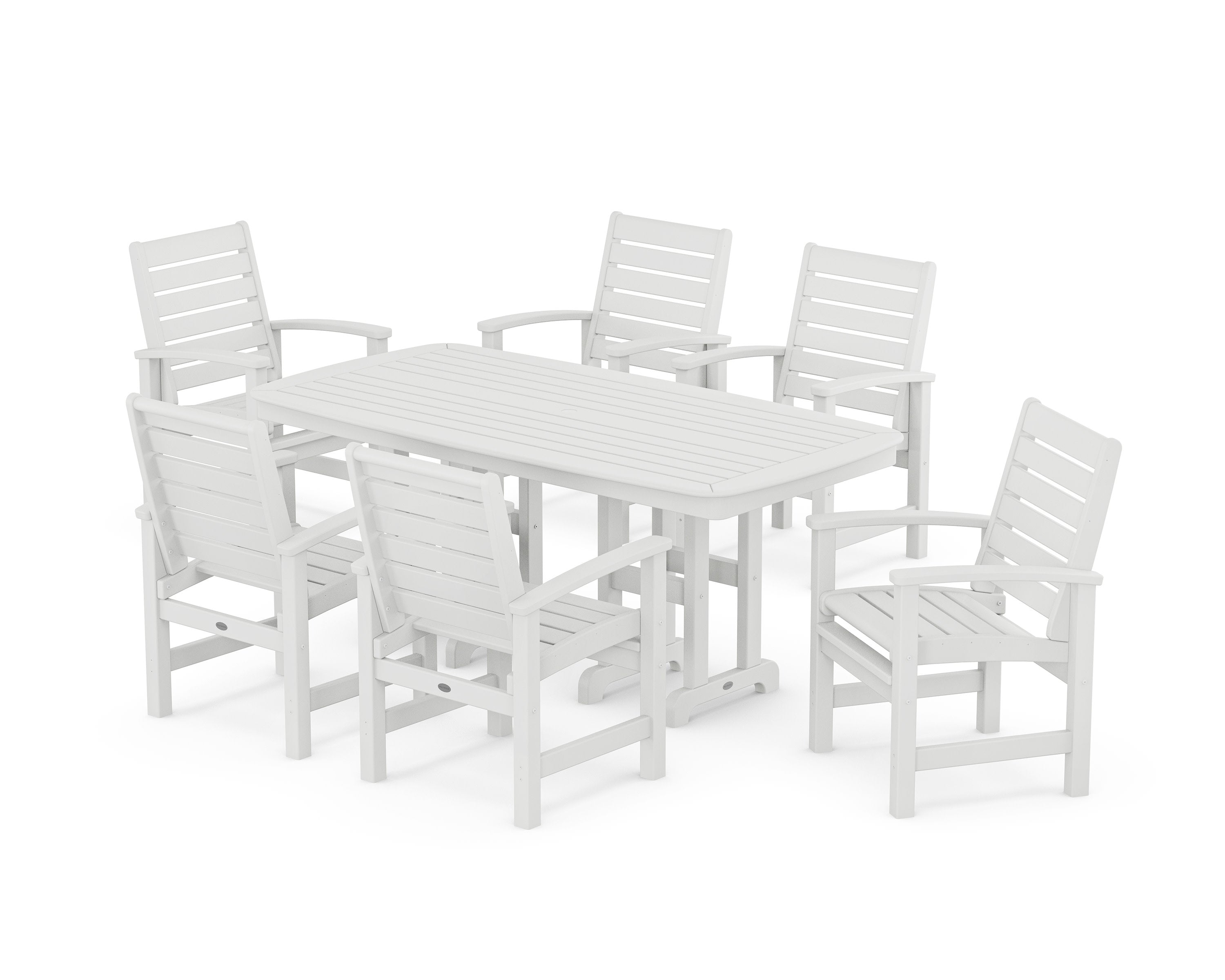Signature 7-Piece Dining Set in White