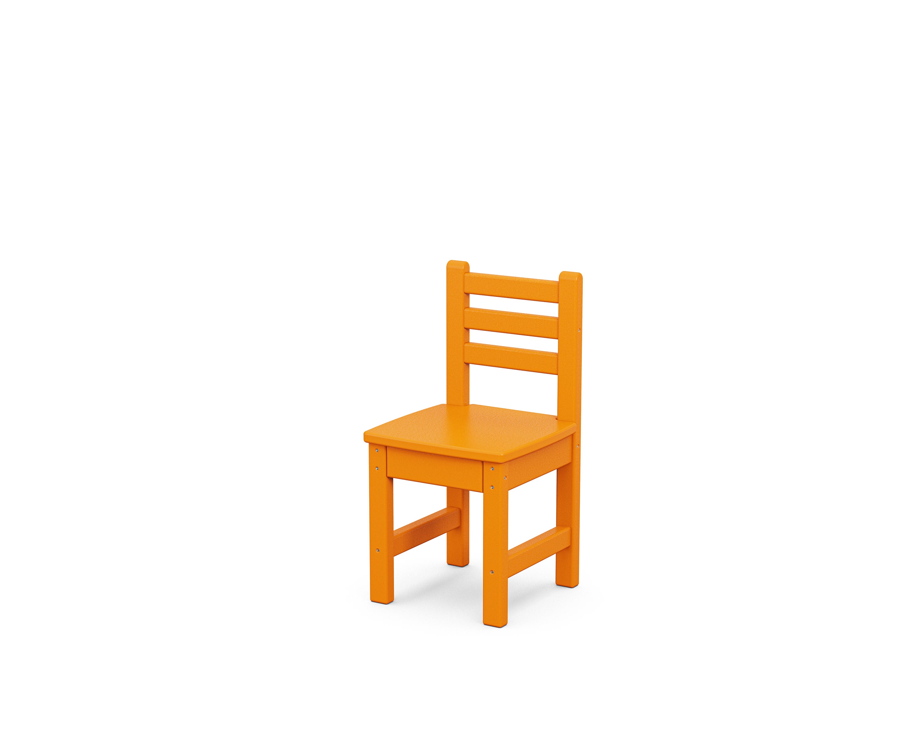 Toddler Lakeside Dining Chair in Tangerine