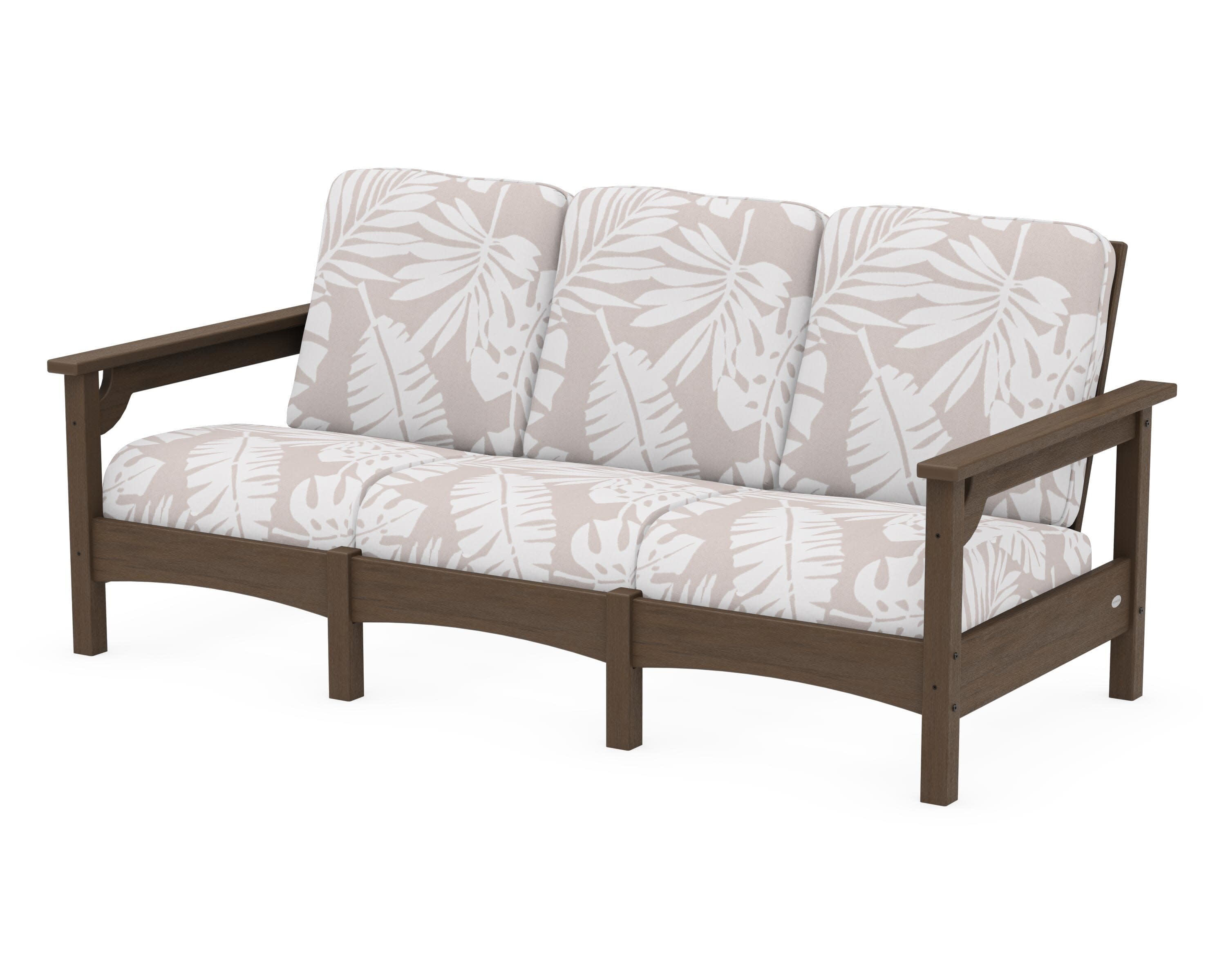 Club Sofa in Kona / Leaf Dune Burlap