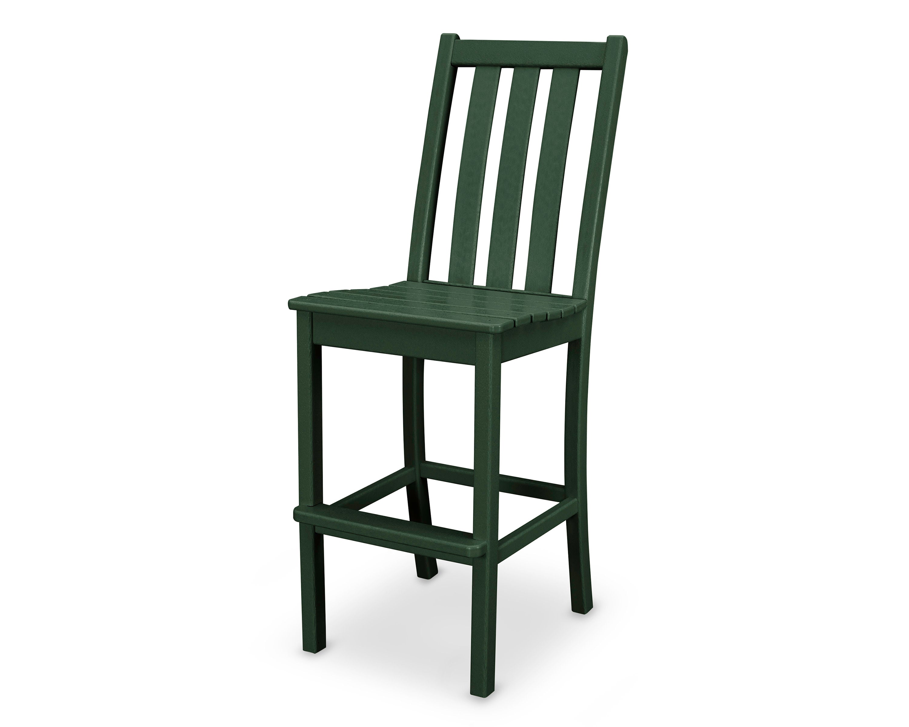 Vineyard Bar Side Chair in Green