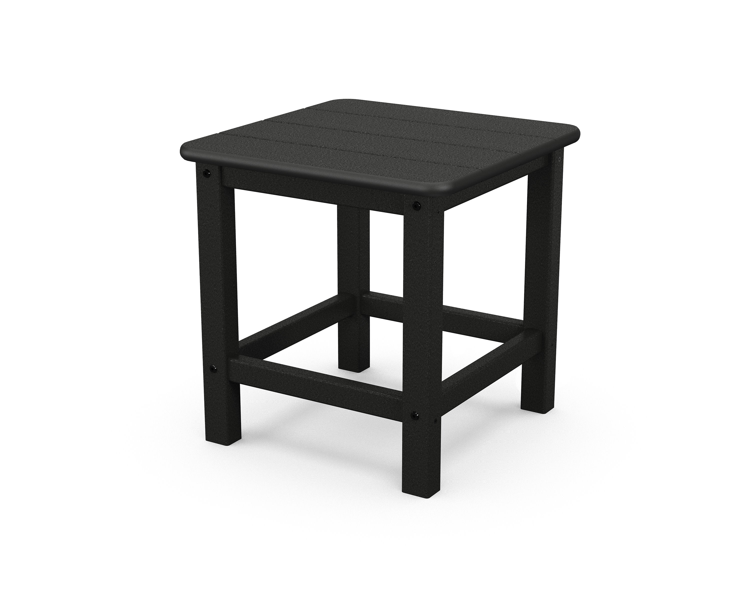 Seashell 18" Side Table in Black