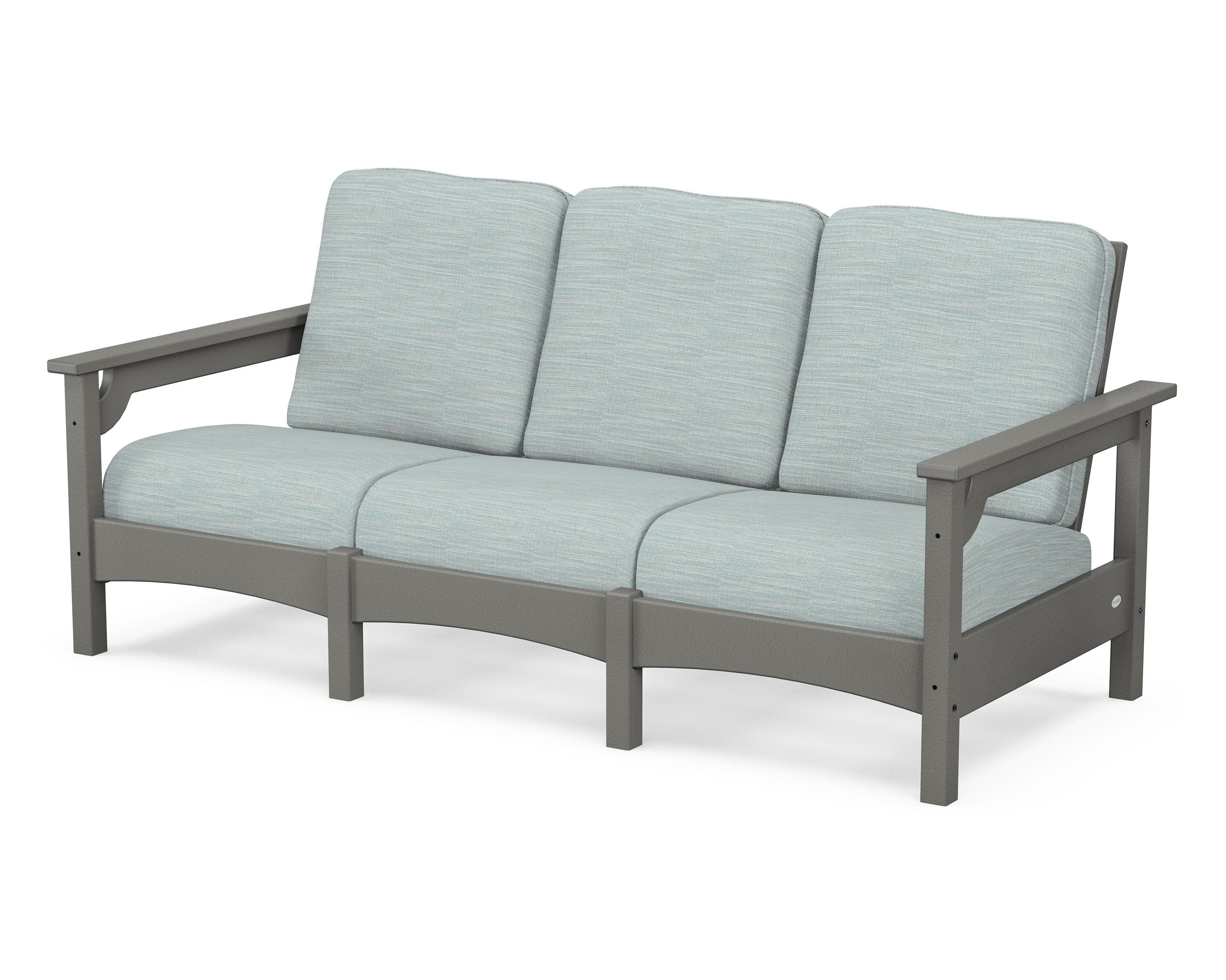 Club Sofa in Slate Grey / Soothe Mist