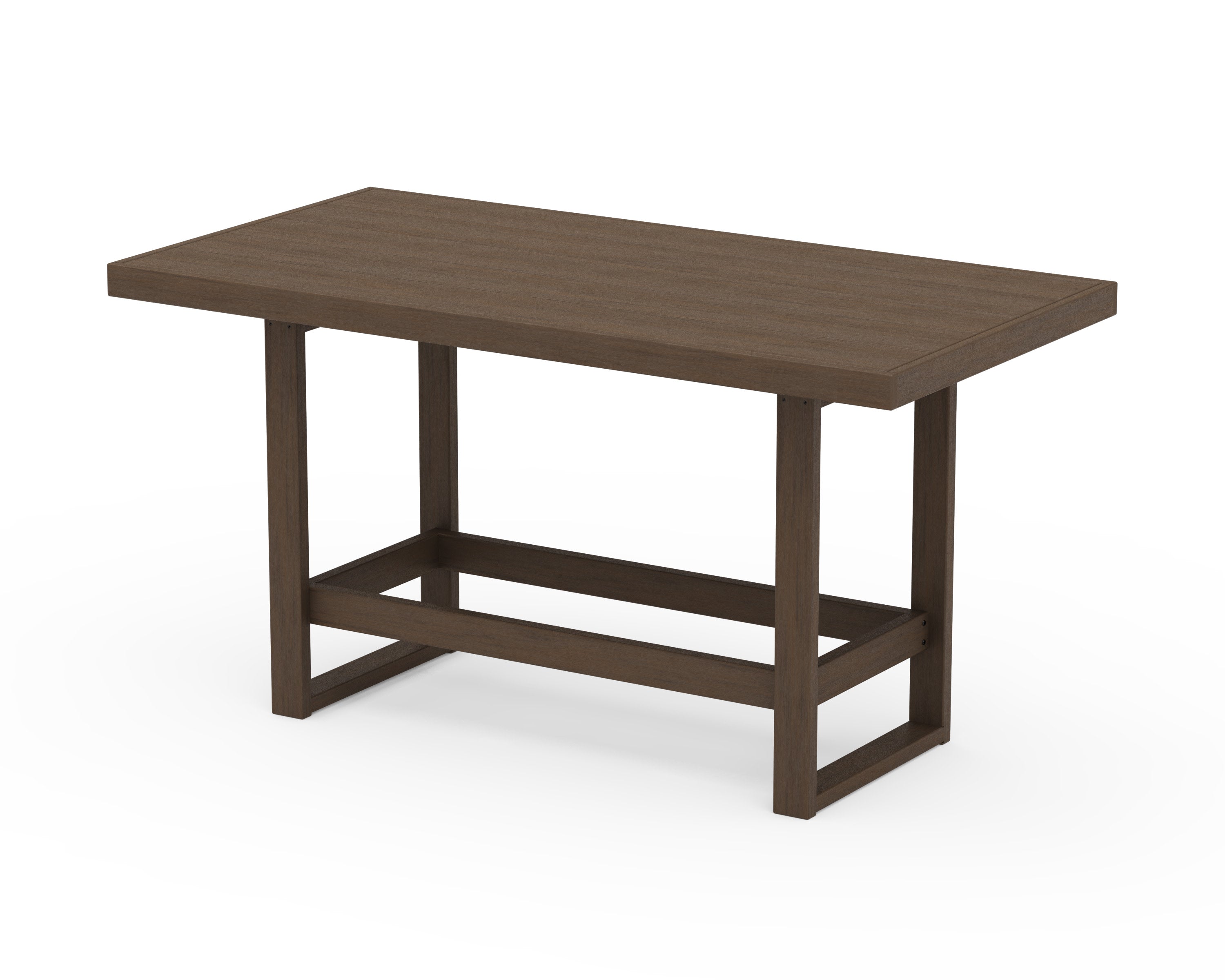 EDGE 40" x 78" Bar Table in Kona