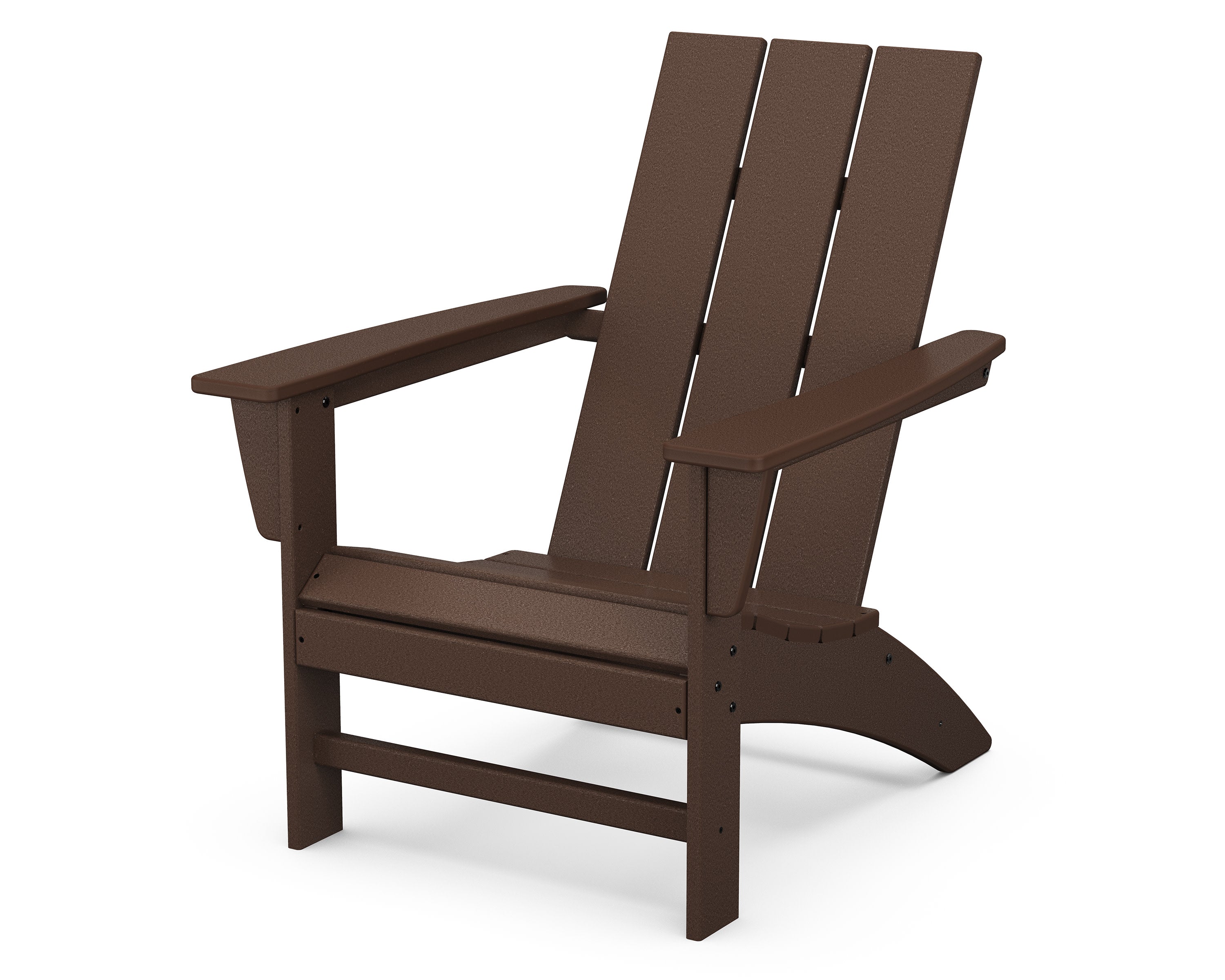 Modern Adirondack Chair in Mahogany