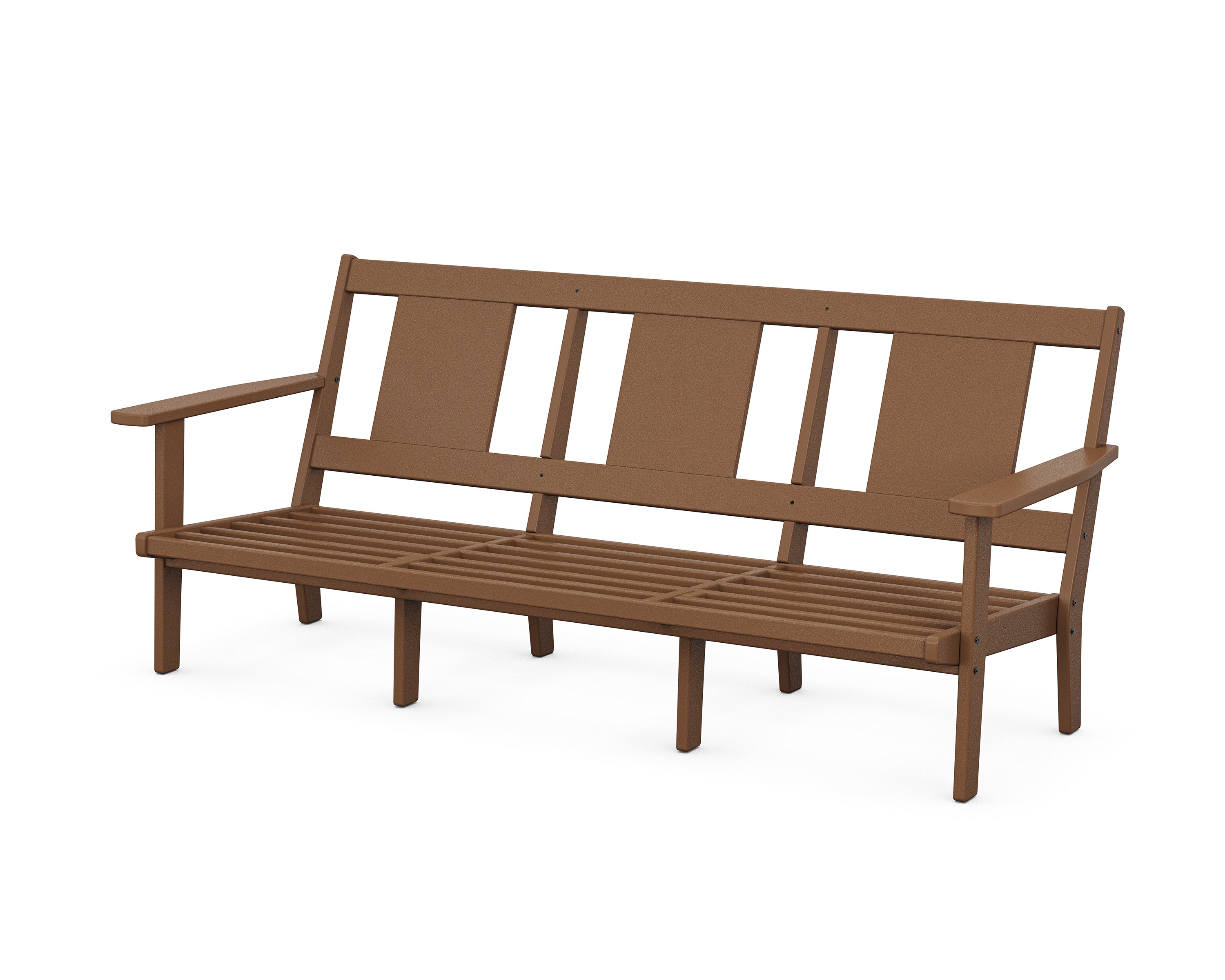 Prairie Deep Seating Sofa Frame in Teak