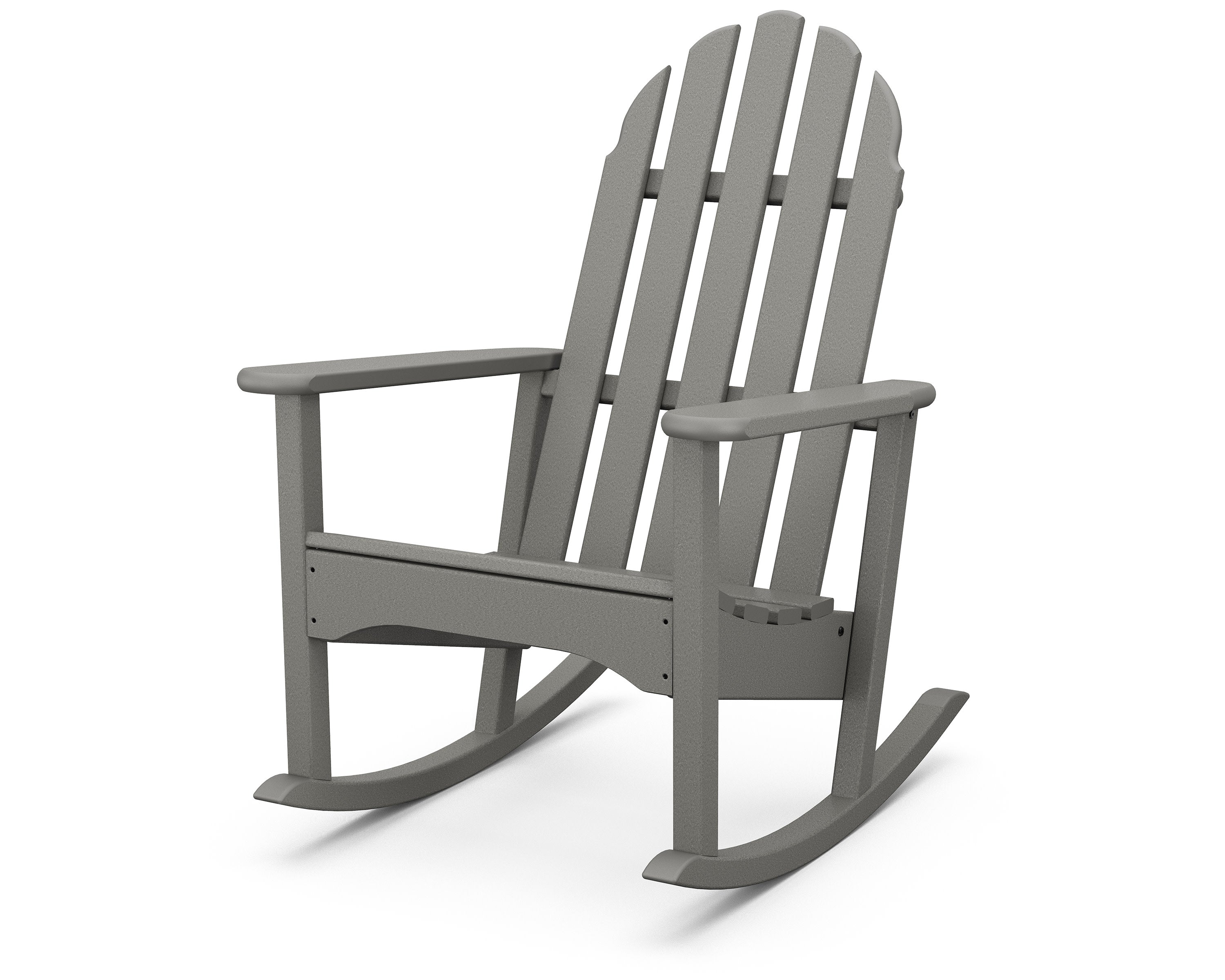 Classic Adirondack Rocking Chair in Slate Grey