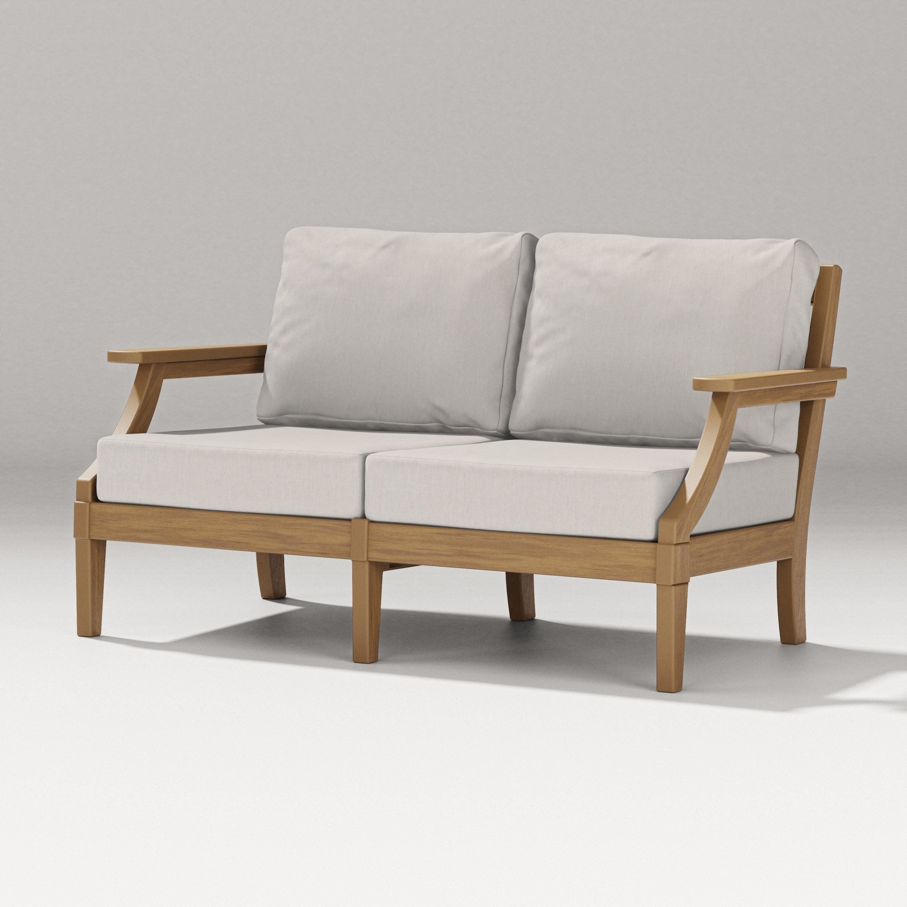 Estate Loveseat in Natural / Cast Ash