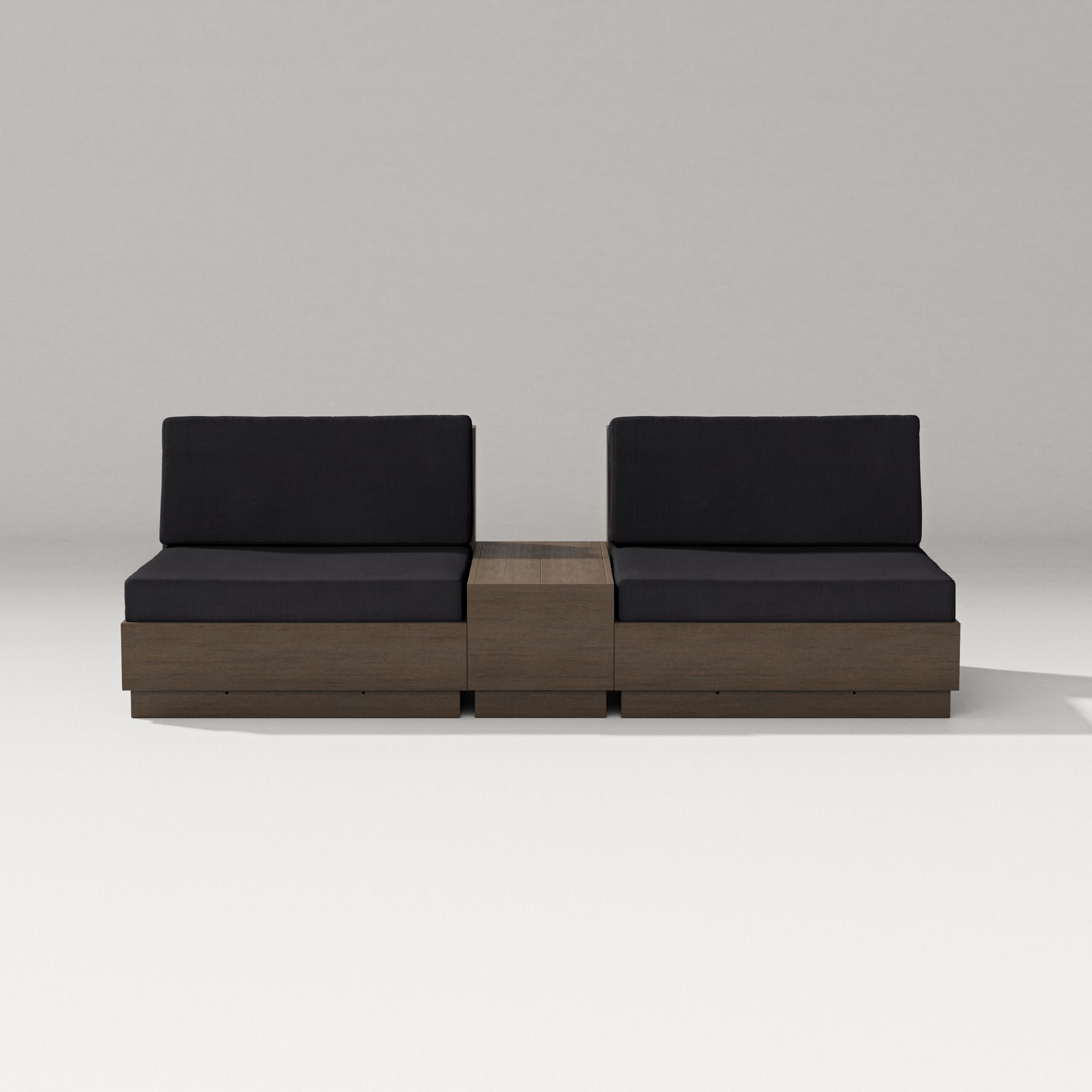 Elevate Lounge Chair Set in Kona / Midnight Linen
