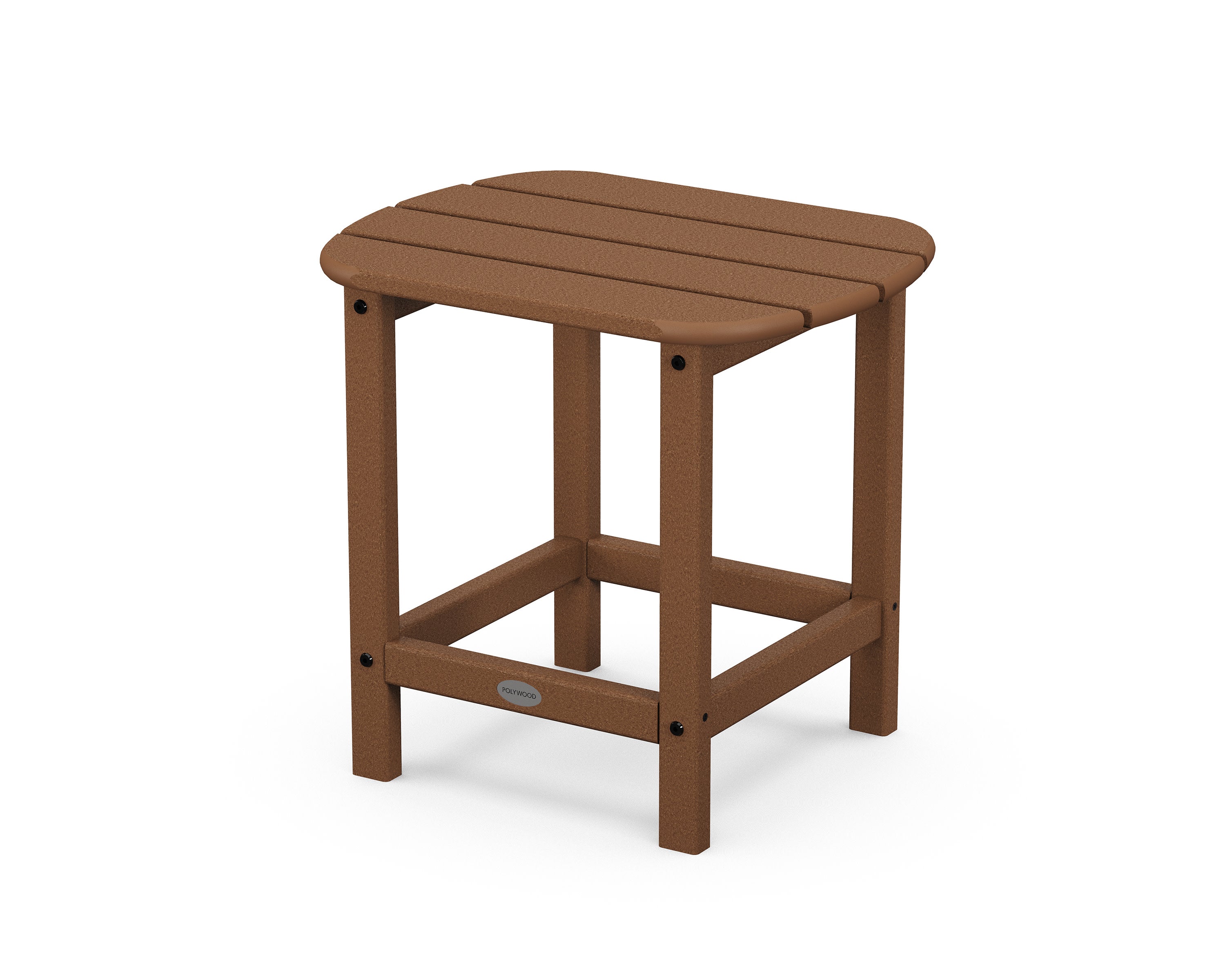 South Beach 18" Side Table in Teak