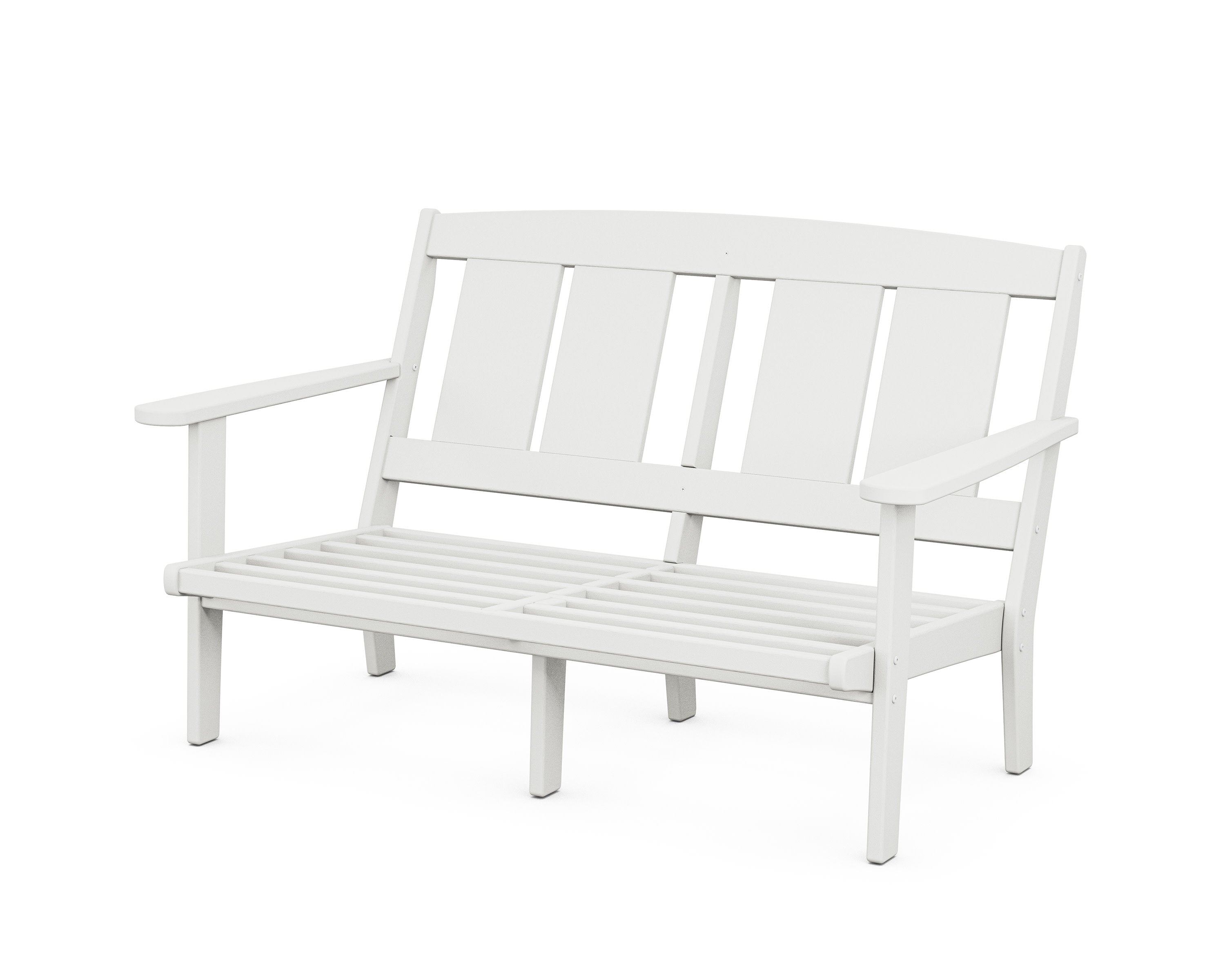 Mission Deep Seating Loveseat Frame in White