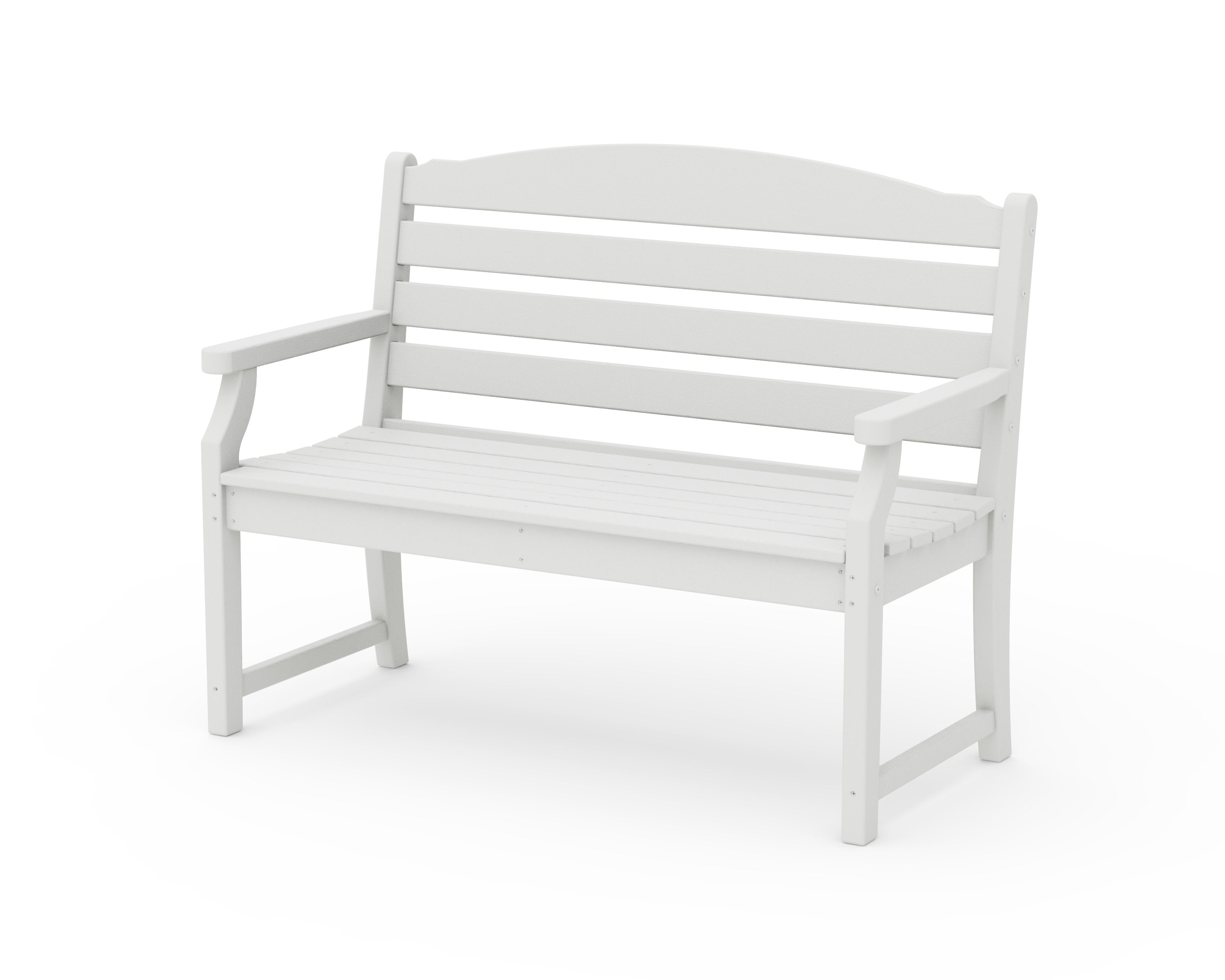 Savannah 48" Bench in Vintage White
