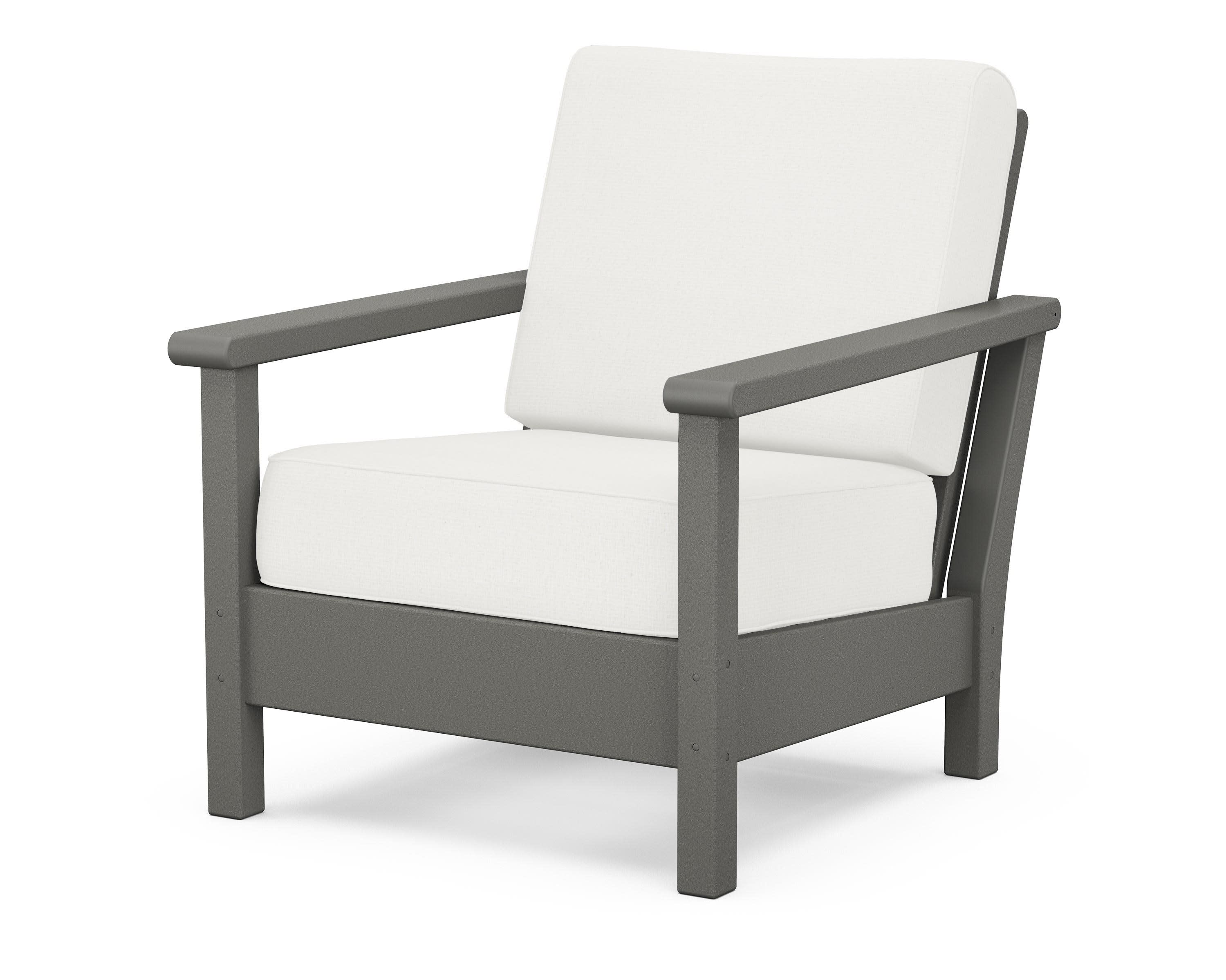 Harbour Deep Seating Chair in Slate Grey / Natural Linen