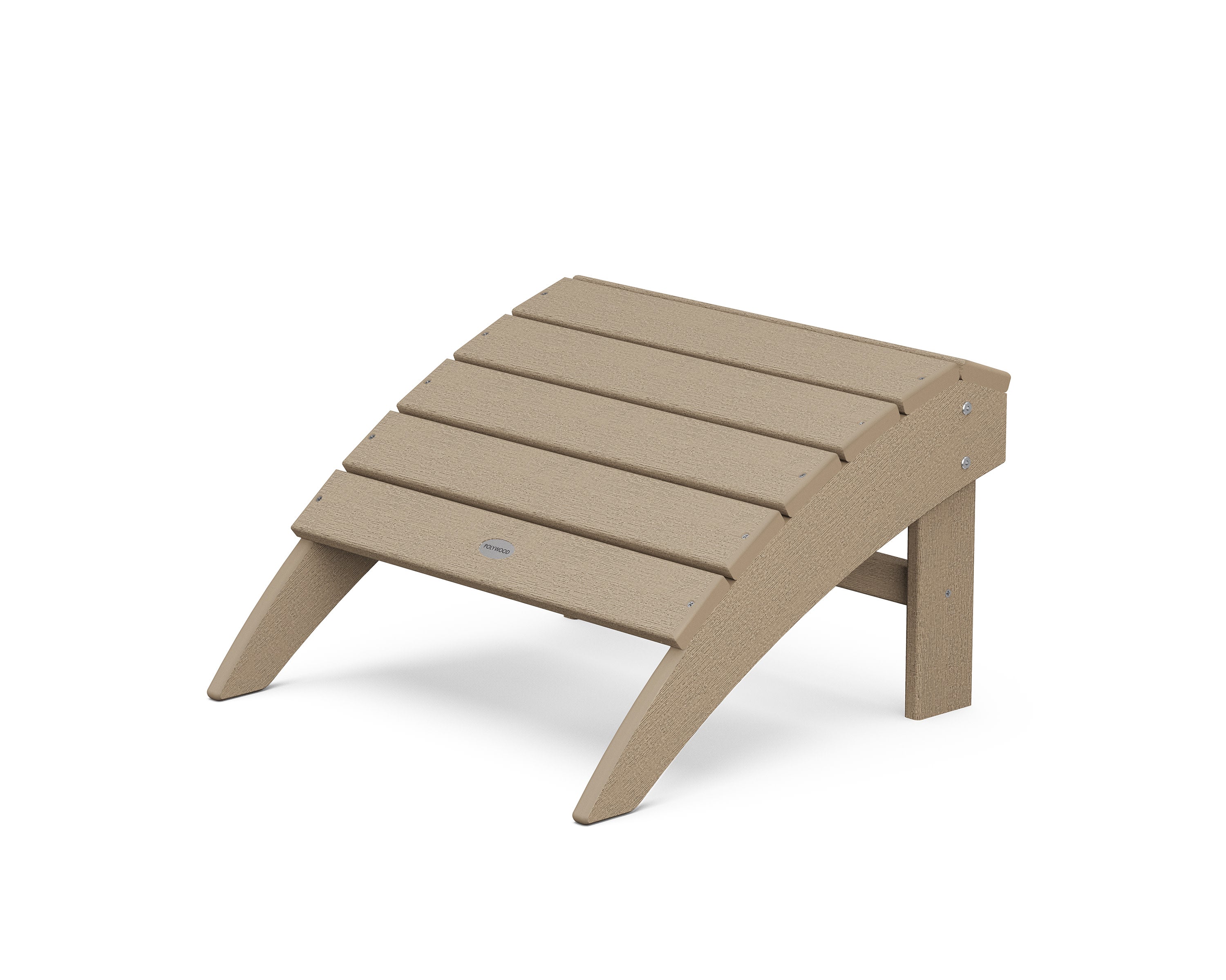 Vineyard Adirondack Ottoman in Vintage Sahara